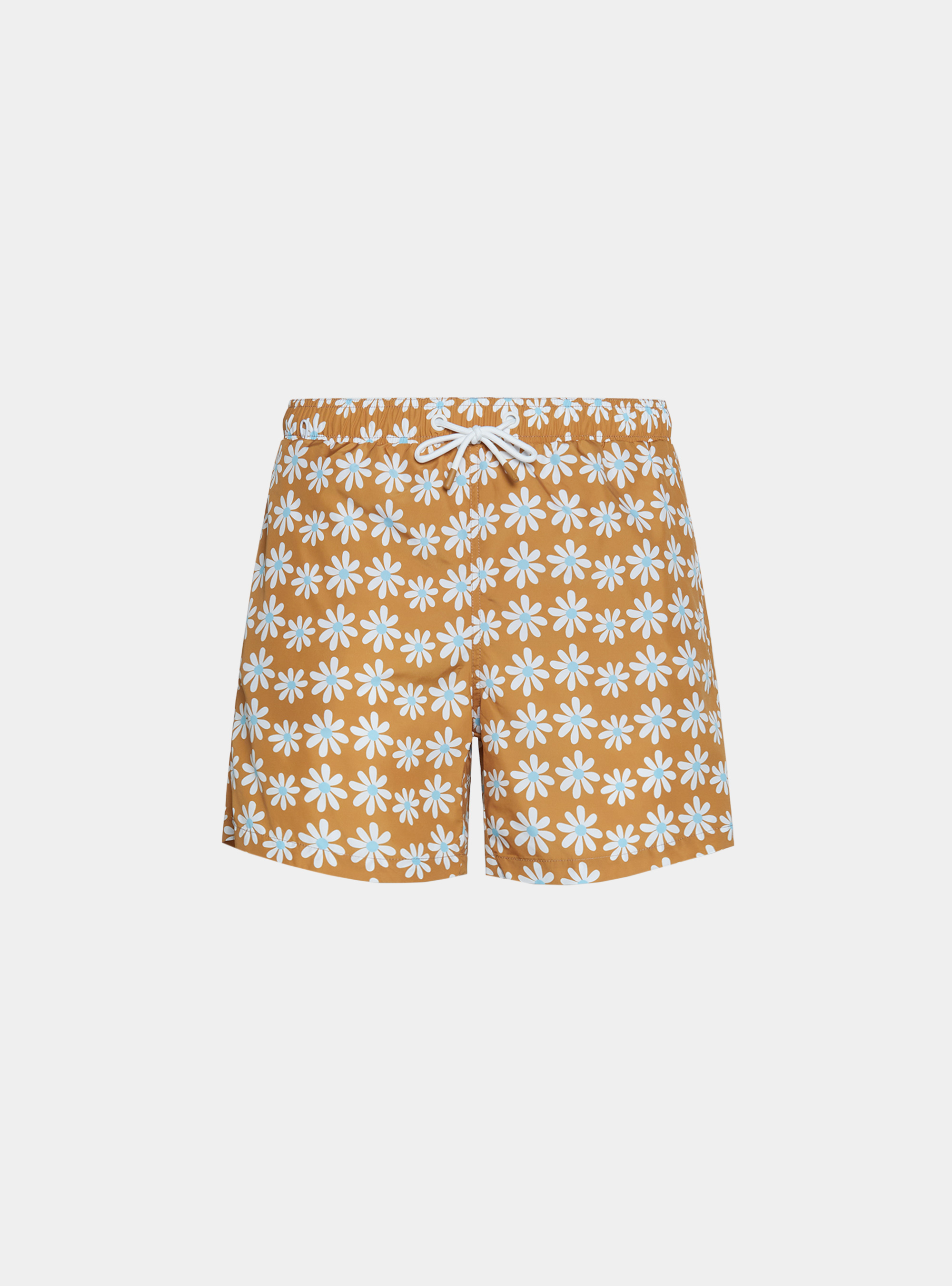 Maillot de bain imprim&eacute; marguerite, SENAPE 0715C