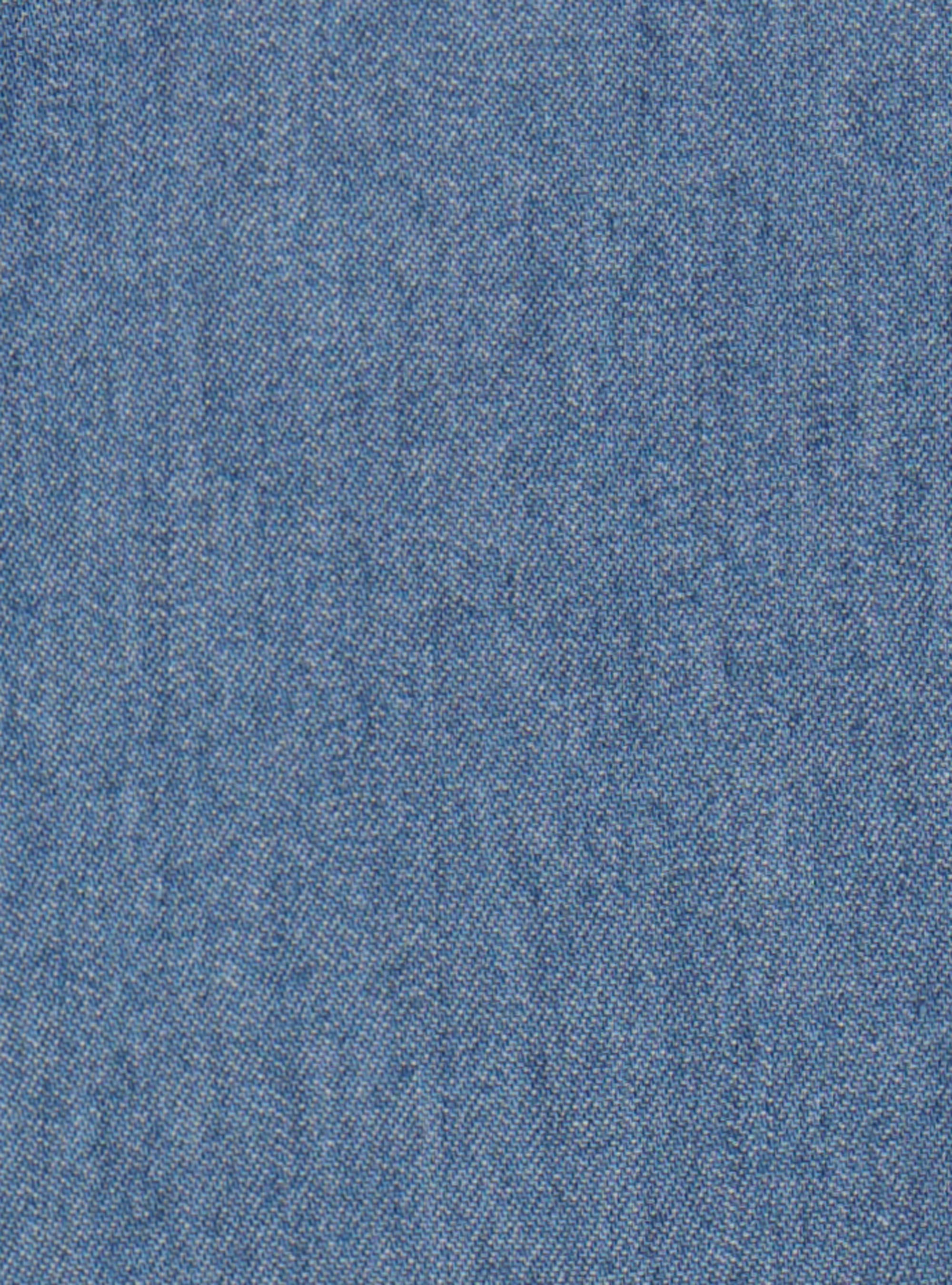 SHIRT  WITH FRENCH COLLAR AND SMALL DENIM POCKETS, BASALT