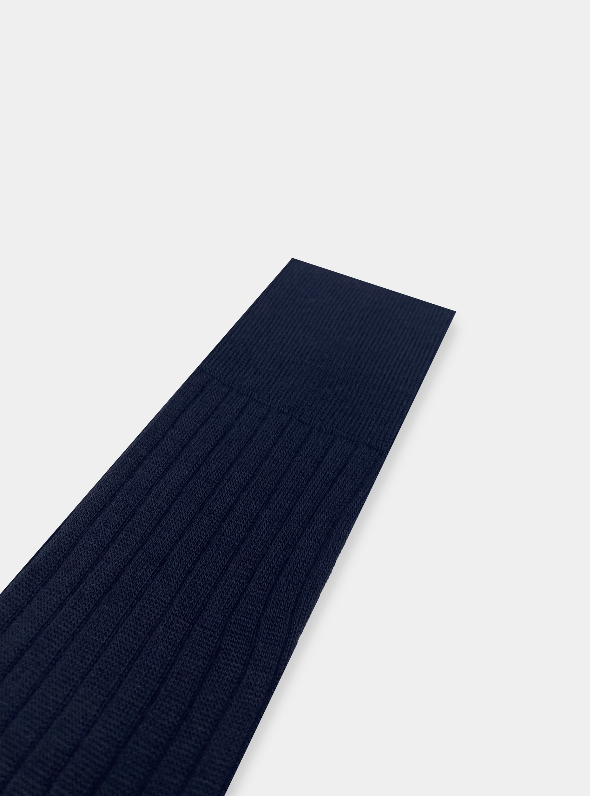 Merino wool blend long socks, NAVY BLUE