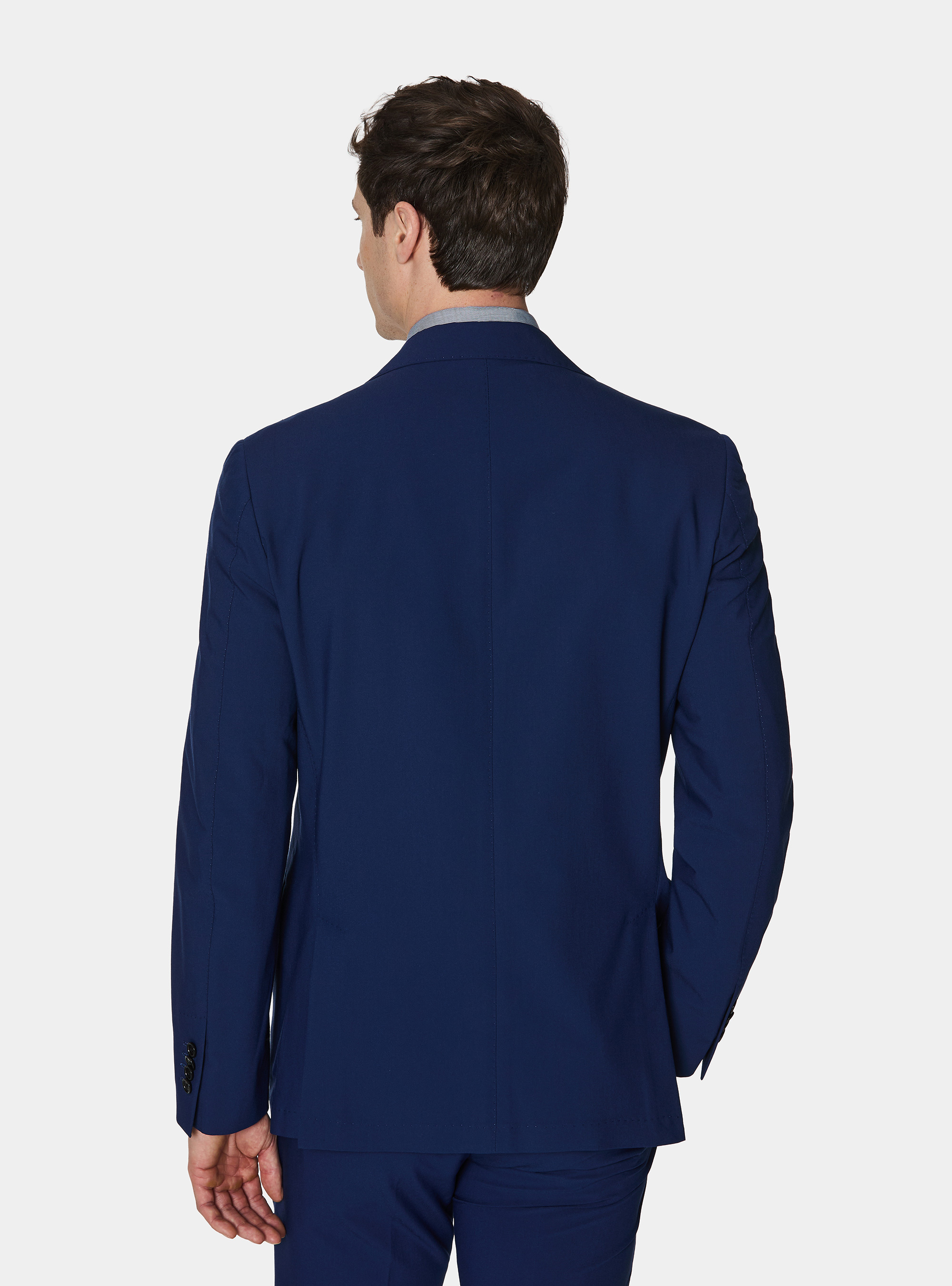 Slim fit suit blazer, BASALT