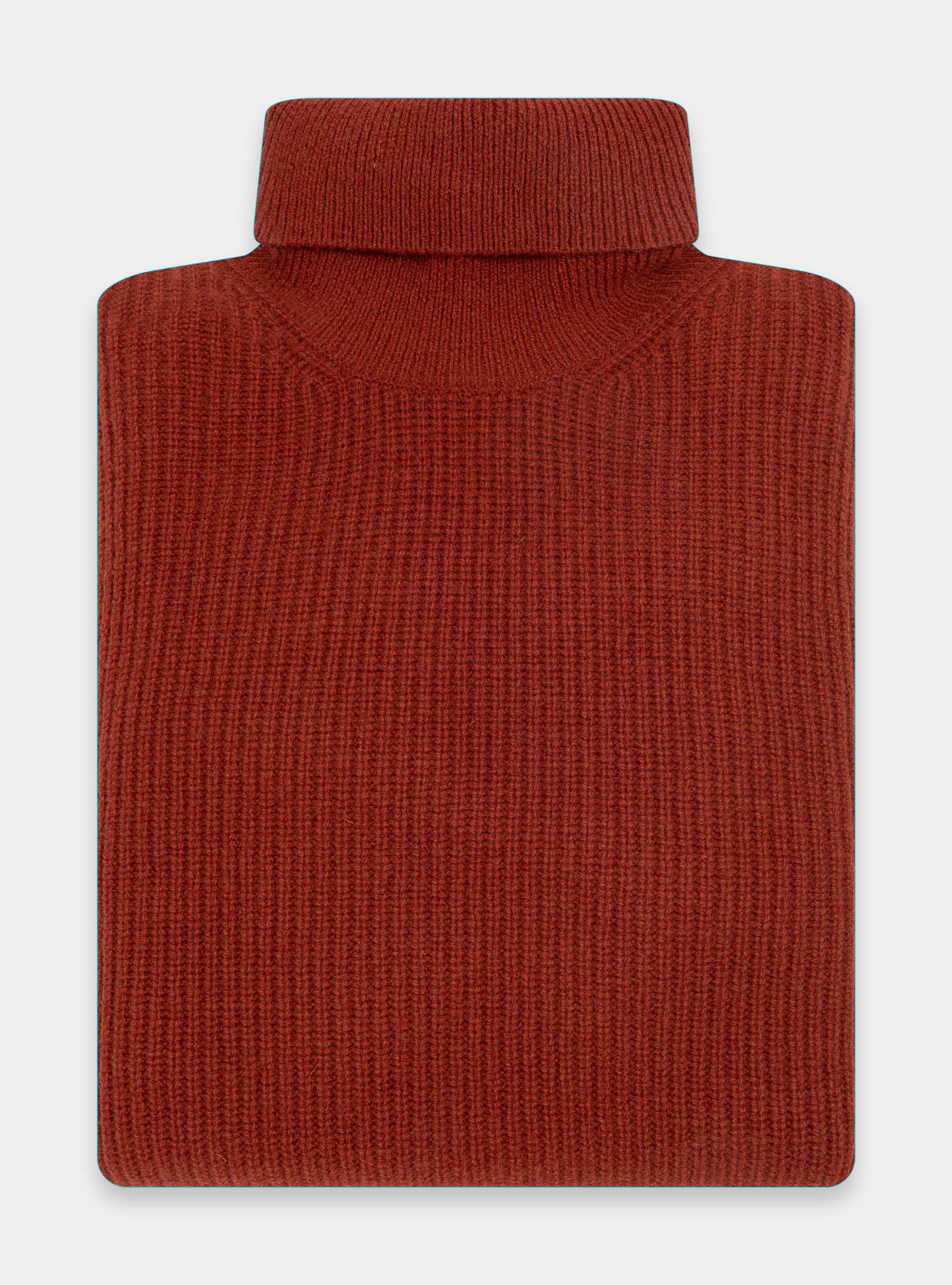 Punto de lana de canalé con perlas, TEJA