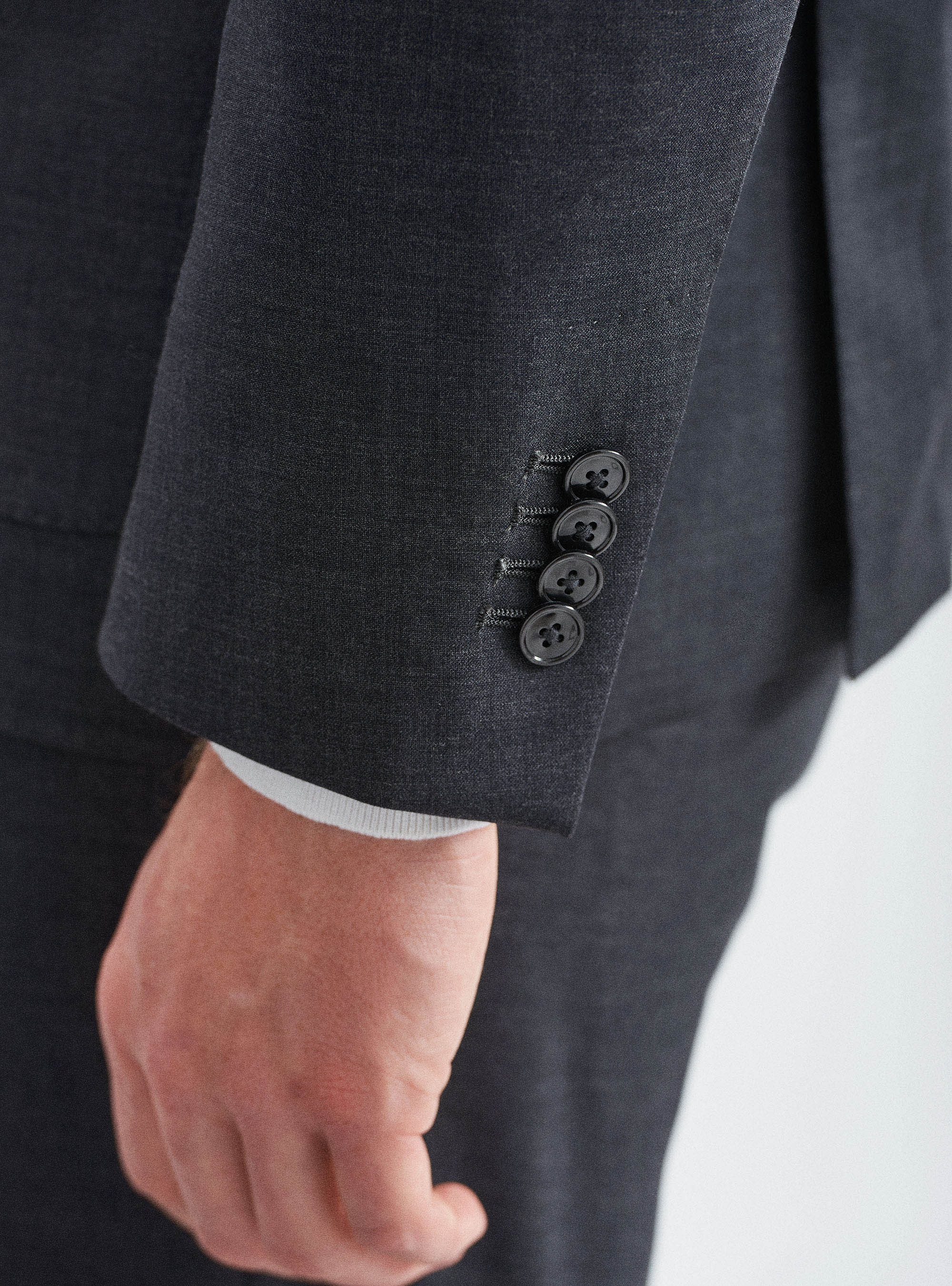 Fresh wool blazer, ASFALTO 0112C