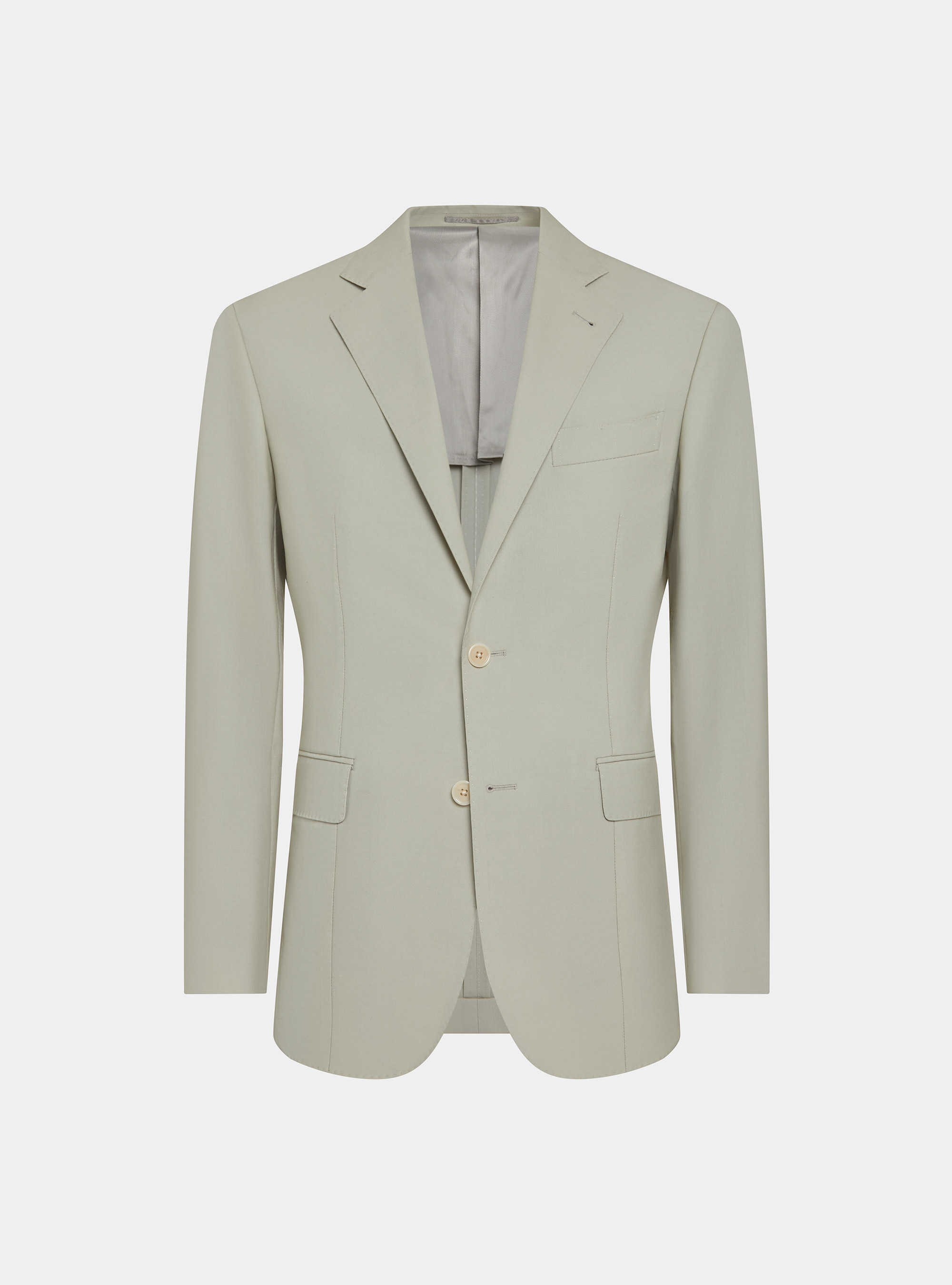 Giacca in pura lana Vitale Barberis Canonico, PANNA