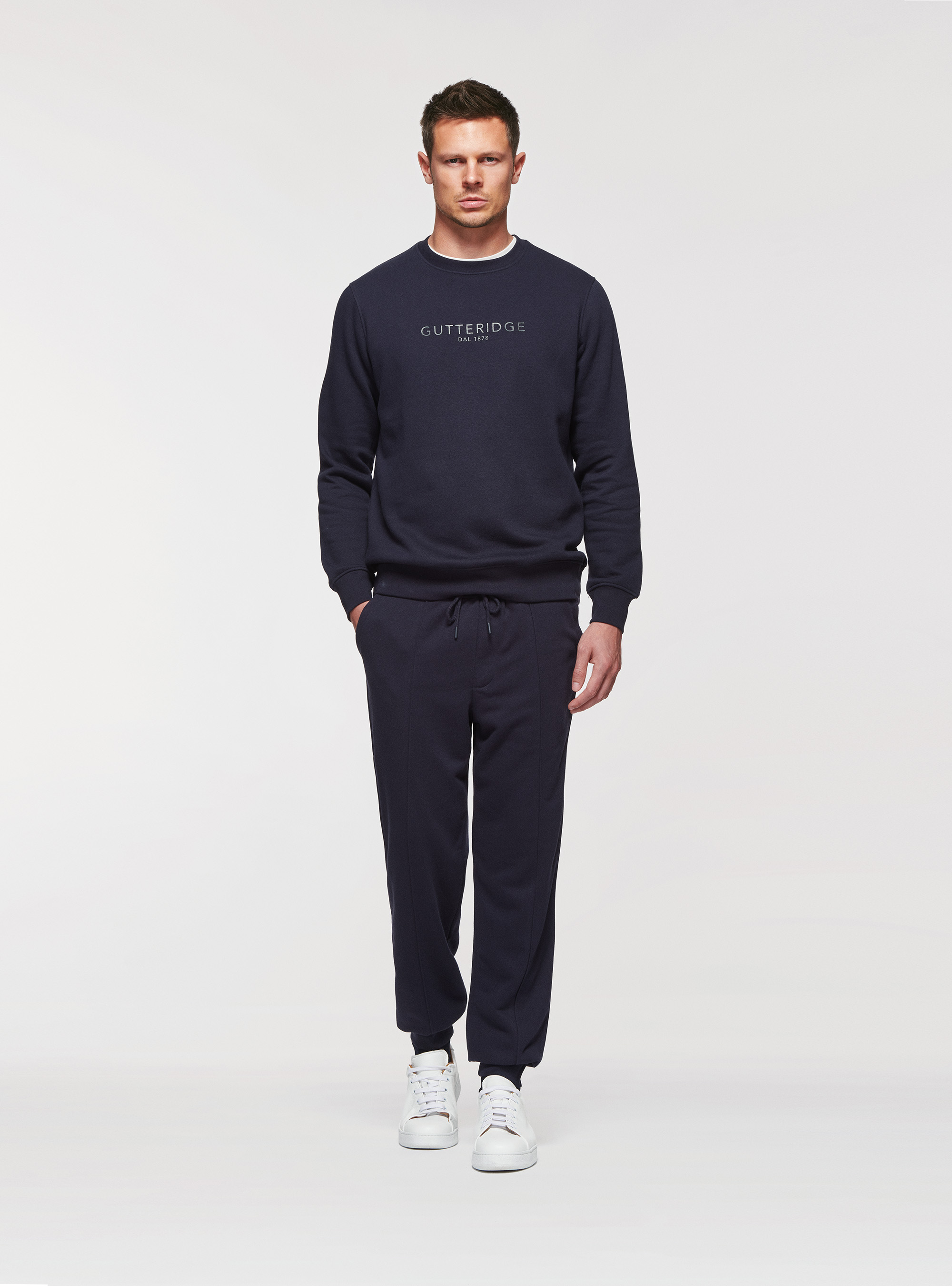 Pantaloni in felpa, BLU NAVY