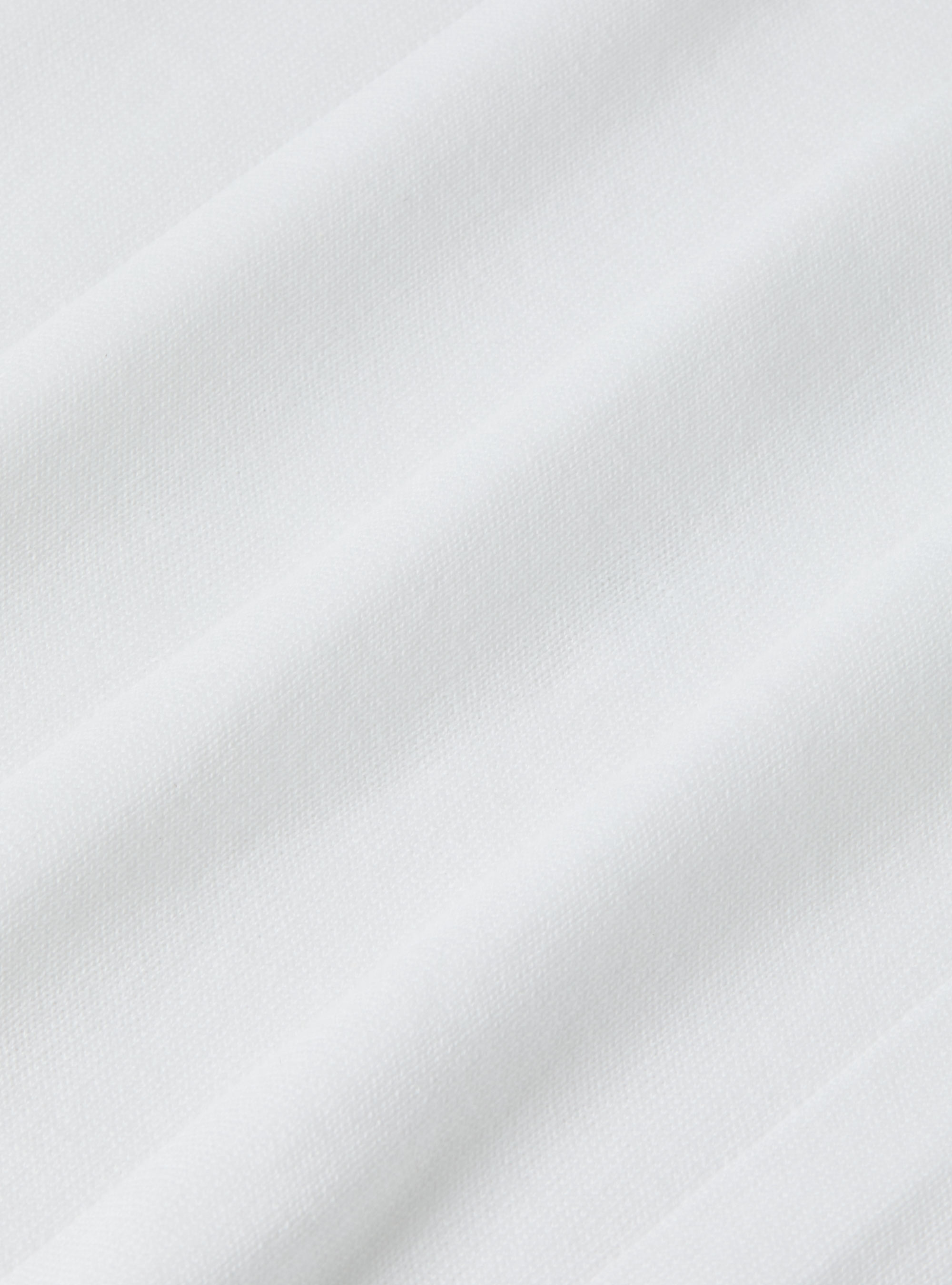 Punto liso de algod&oacute;n puro, BLANCO