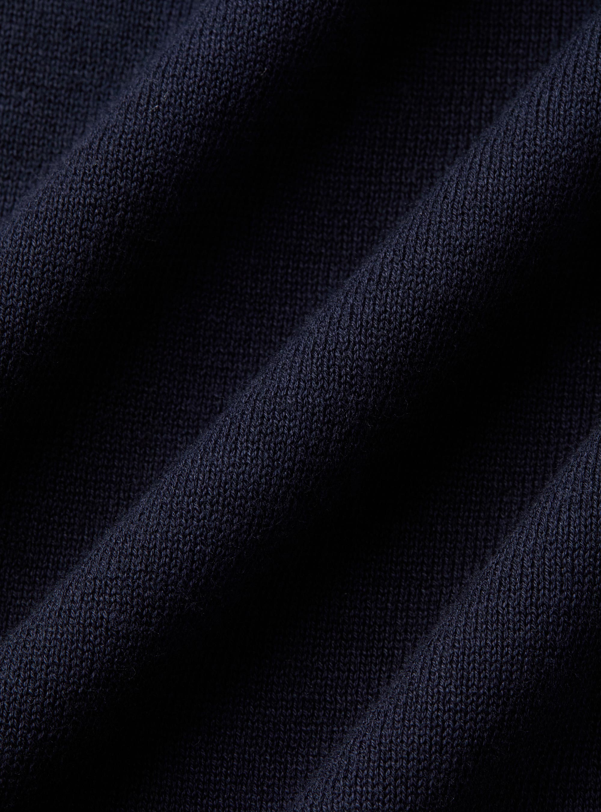 Polo in maglia in cotone m/c, NAVY BLUE