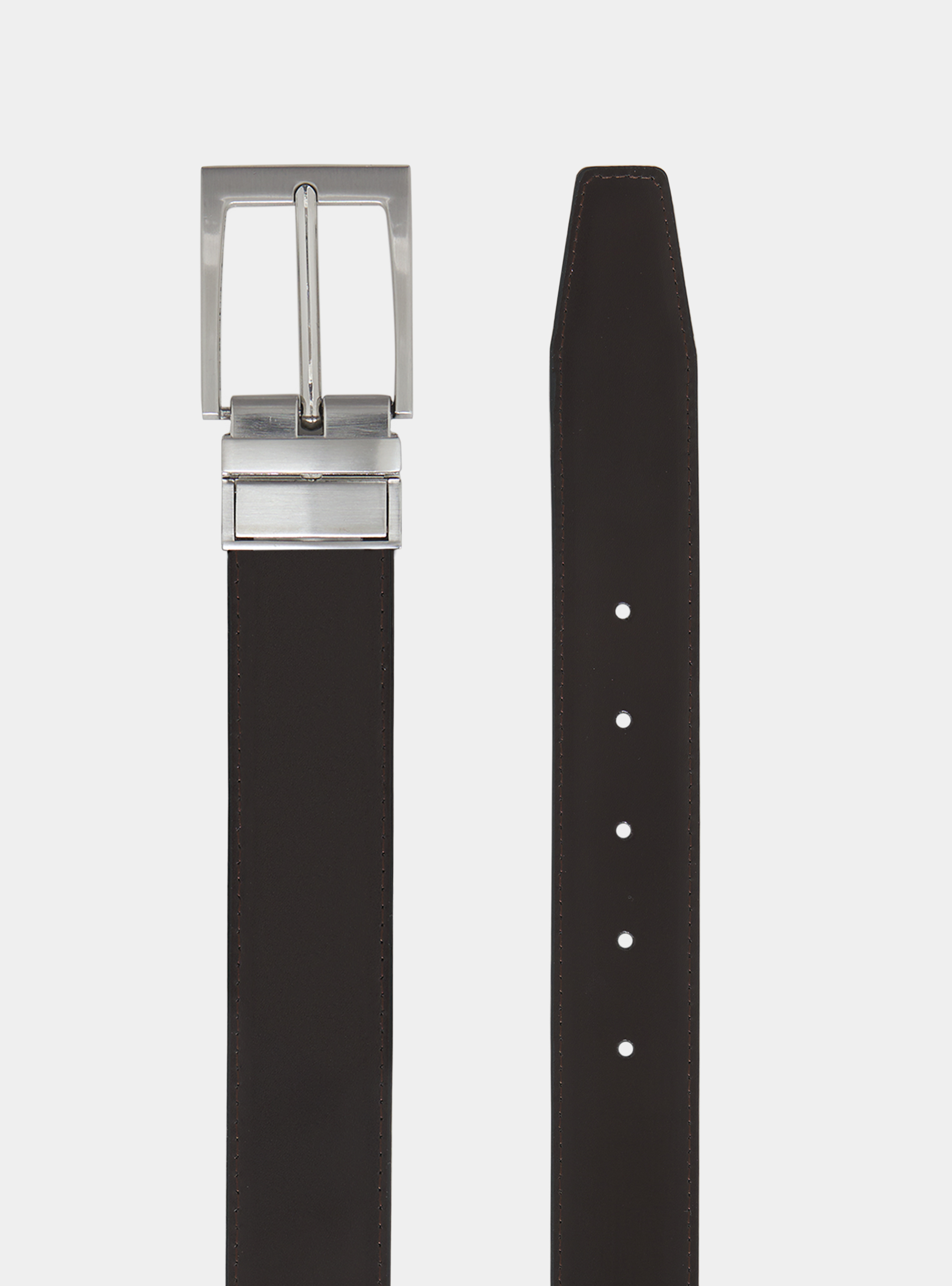 Ceinture classique réversible, NOIR