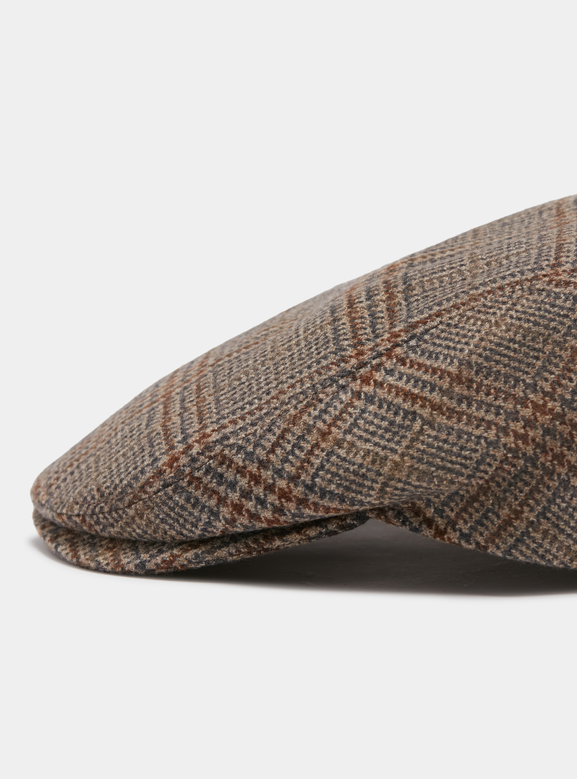 Coppola principe di Galles in pura lana Lanificio di Pray, SABBIA