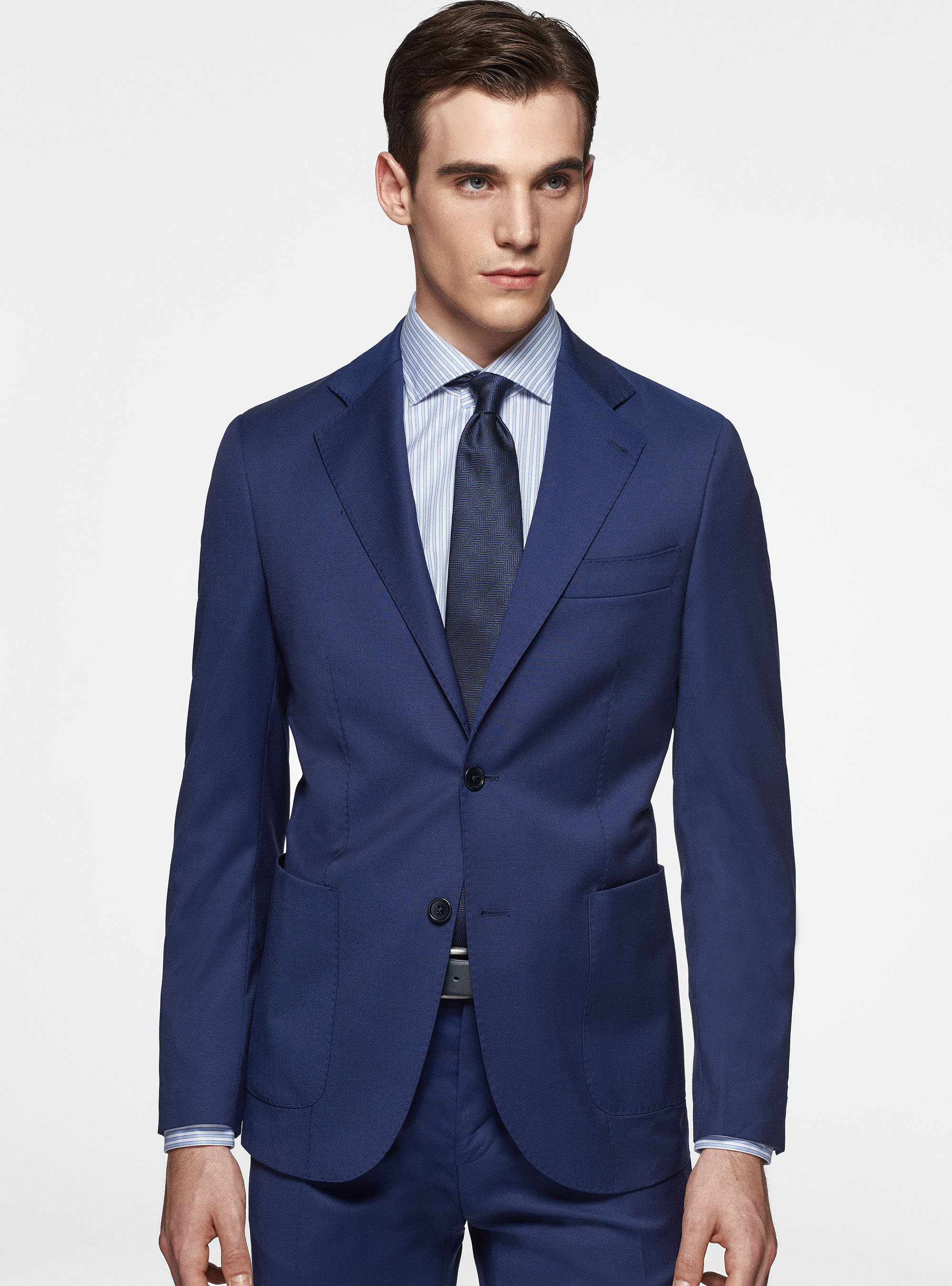 Giacca in pura lana, BASALTO