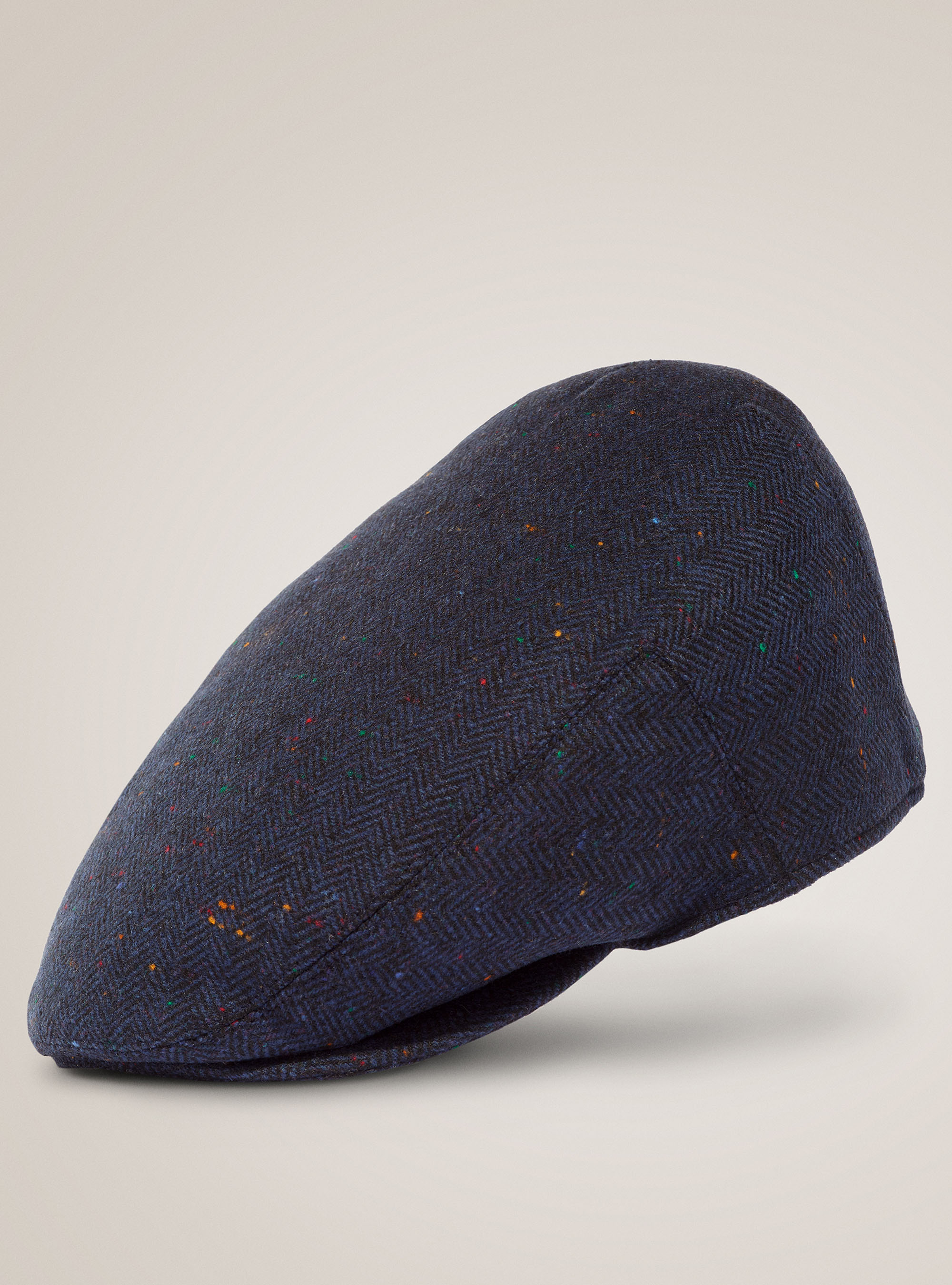 Flat cap, NAVY BLUE