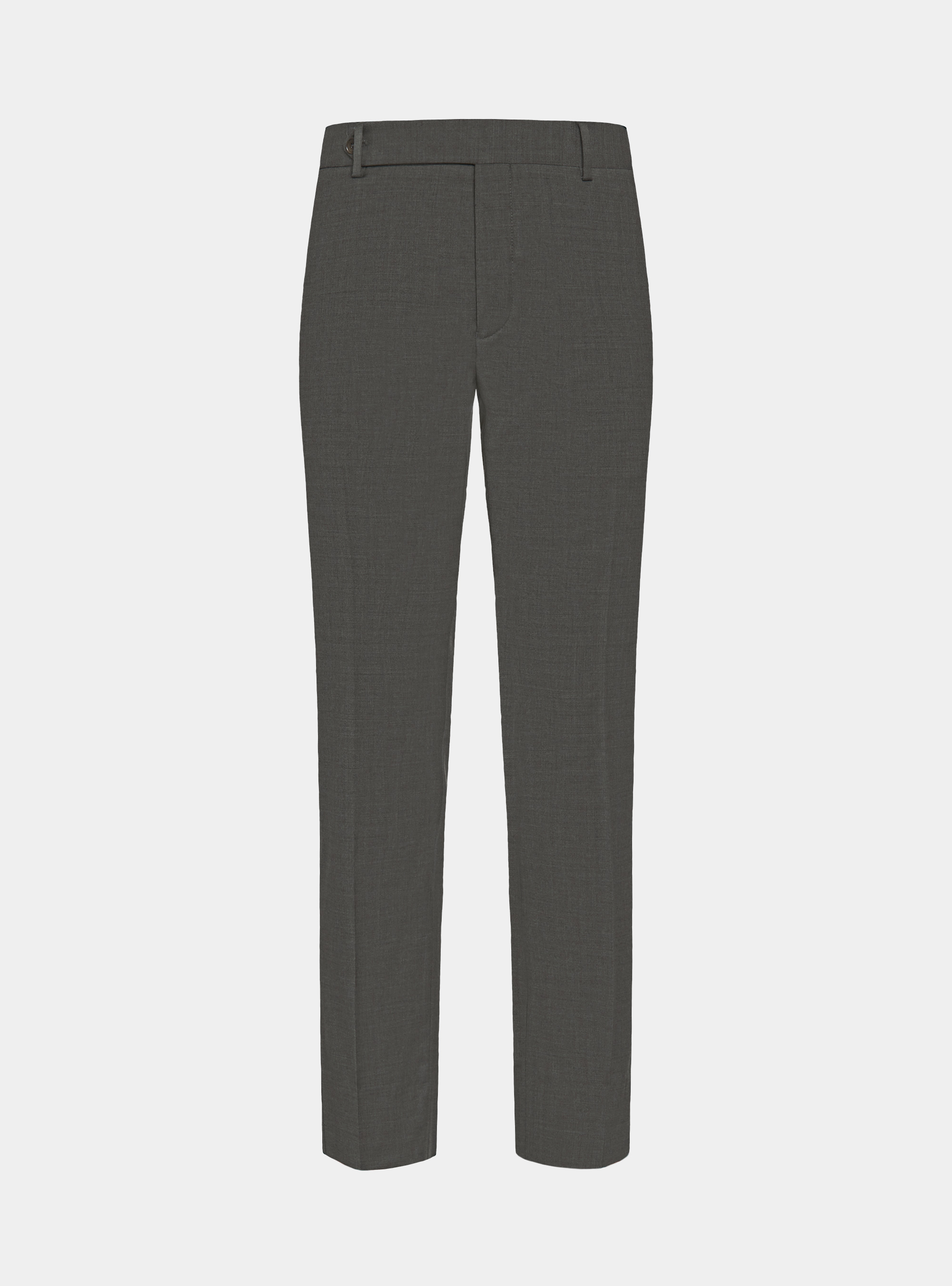 Pantaloni per abito in pura lana superfine 110's Reda, VERDE