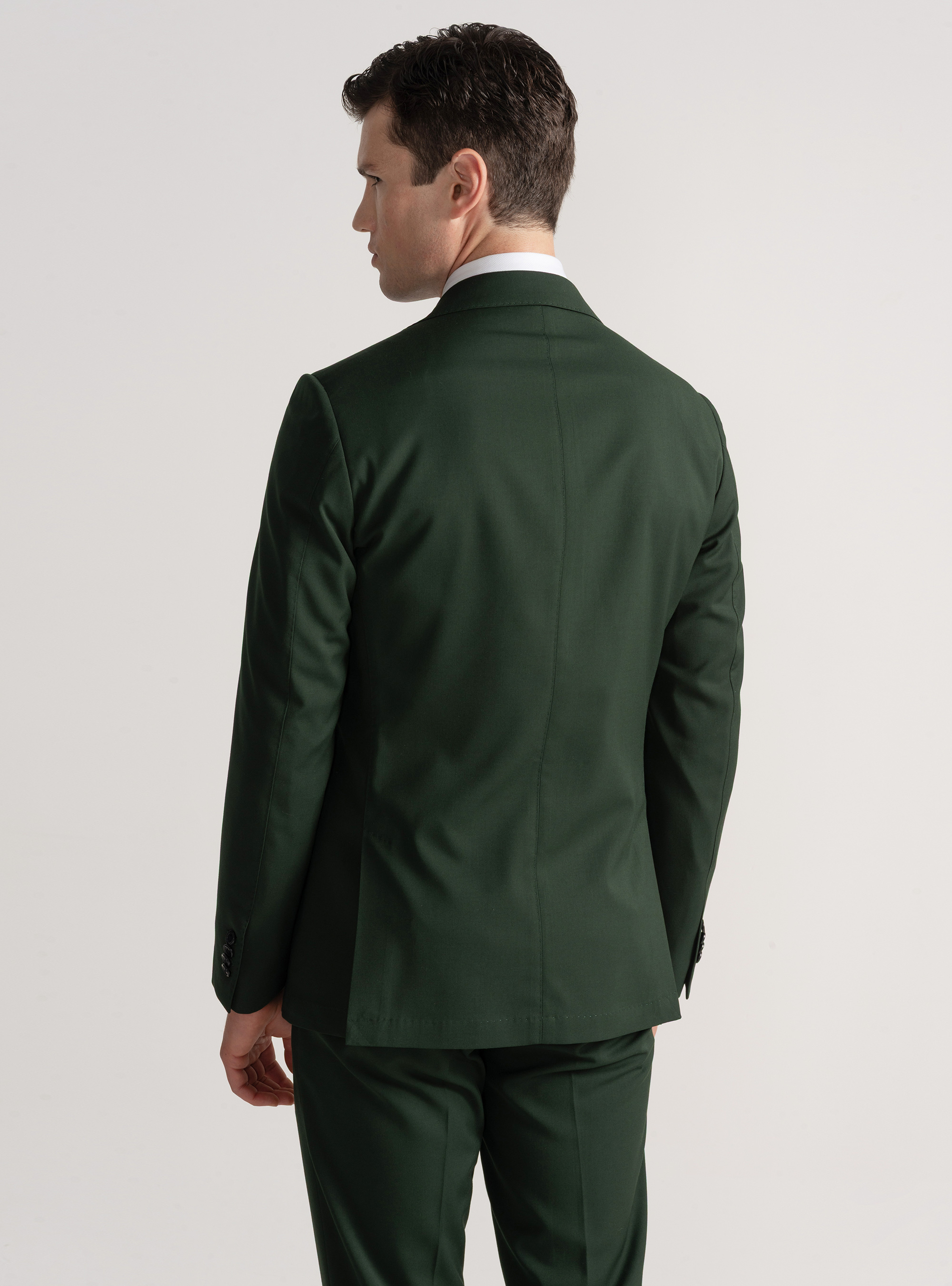 Giacca per abito slim fit, VERDE