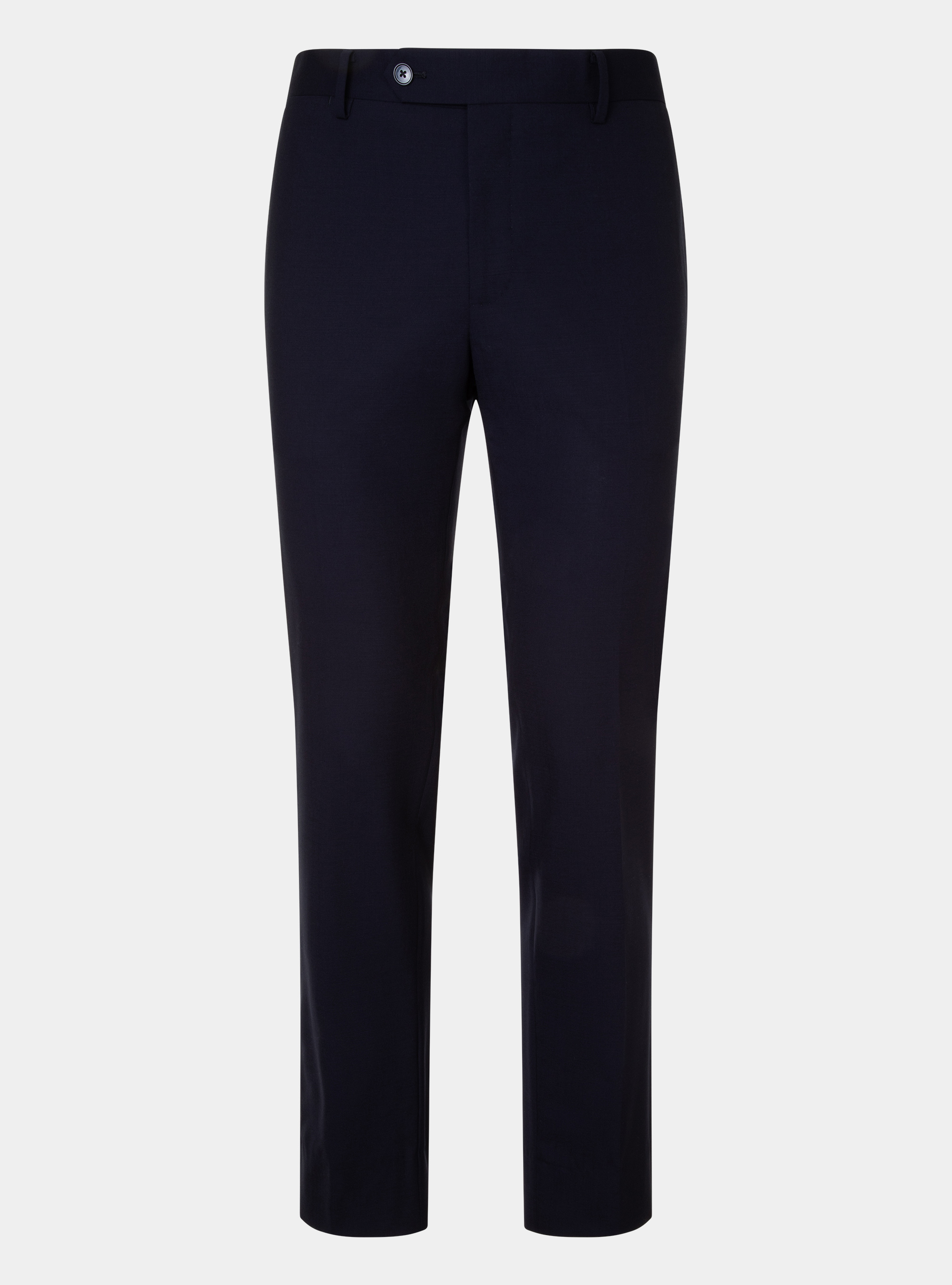 Pantaloni per abito in fresco lana, BLU NAVY