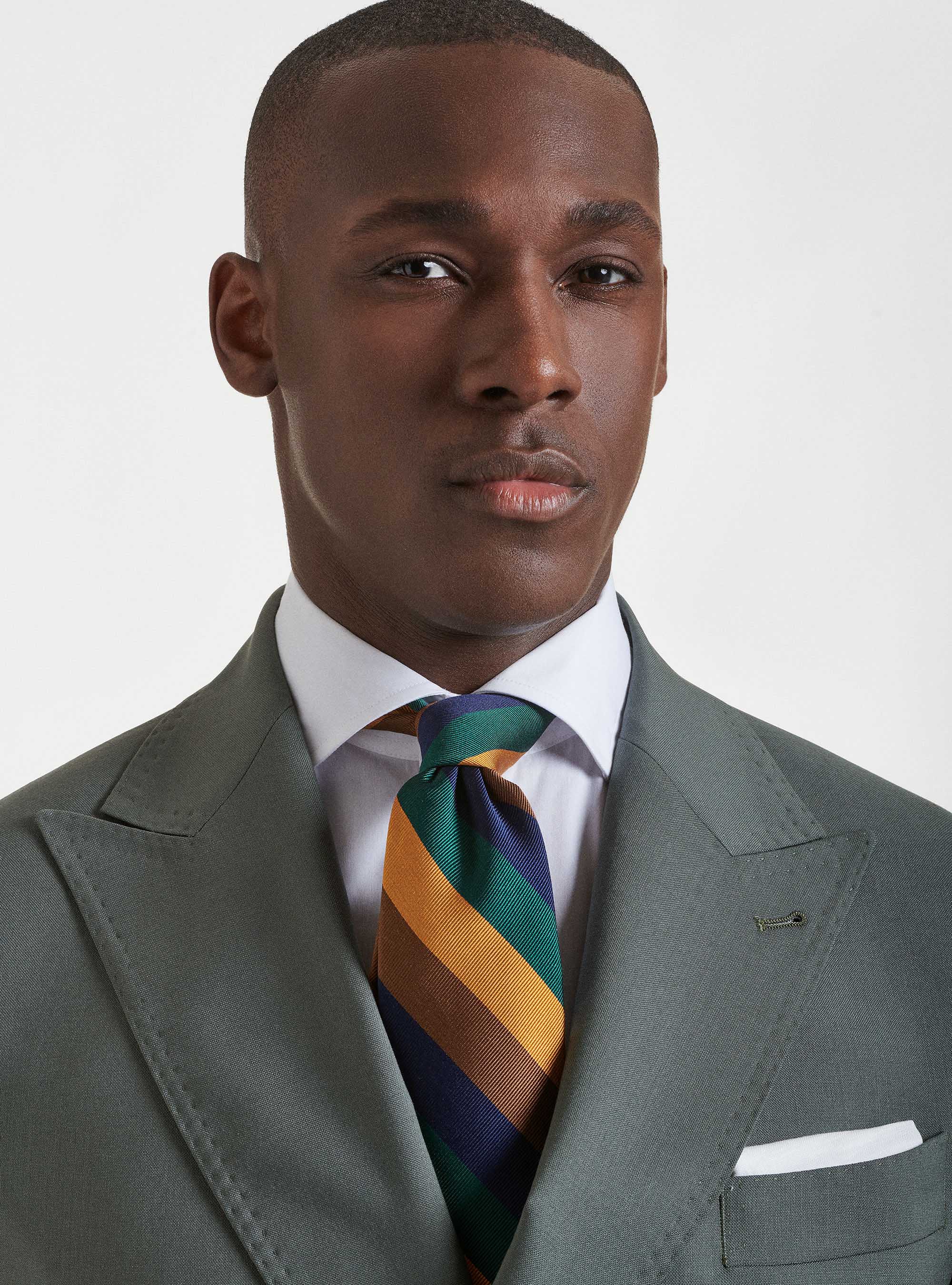 Giacca slim fit doppiopetto in pura lana Vitale Barberis Canonico, SALVIA 0602C