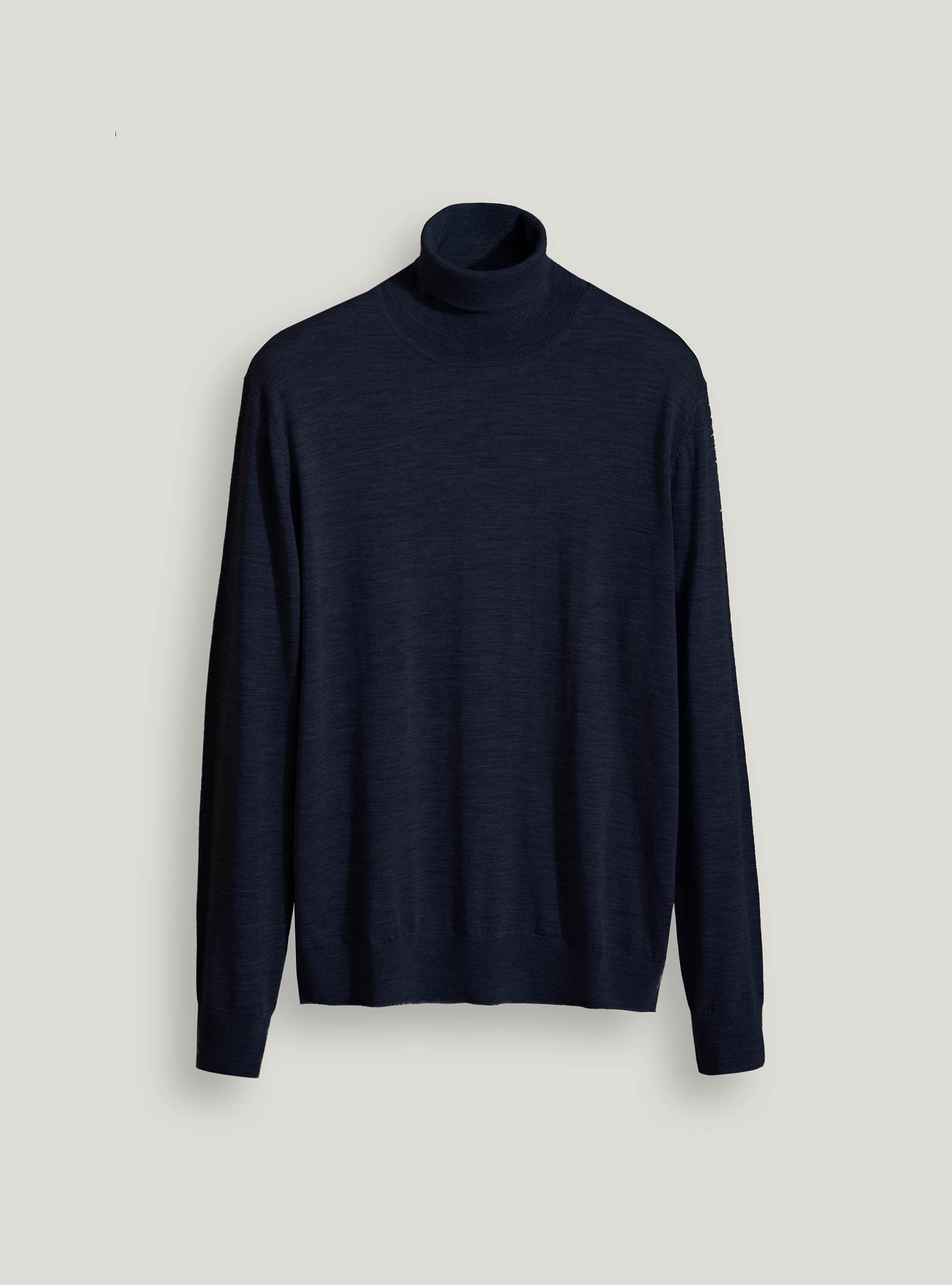 Dolcevita in lana merino, BLU NAVY