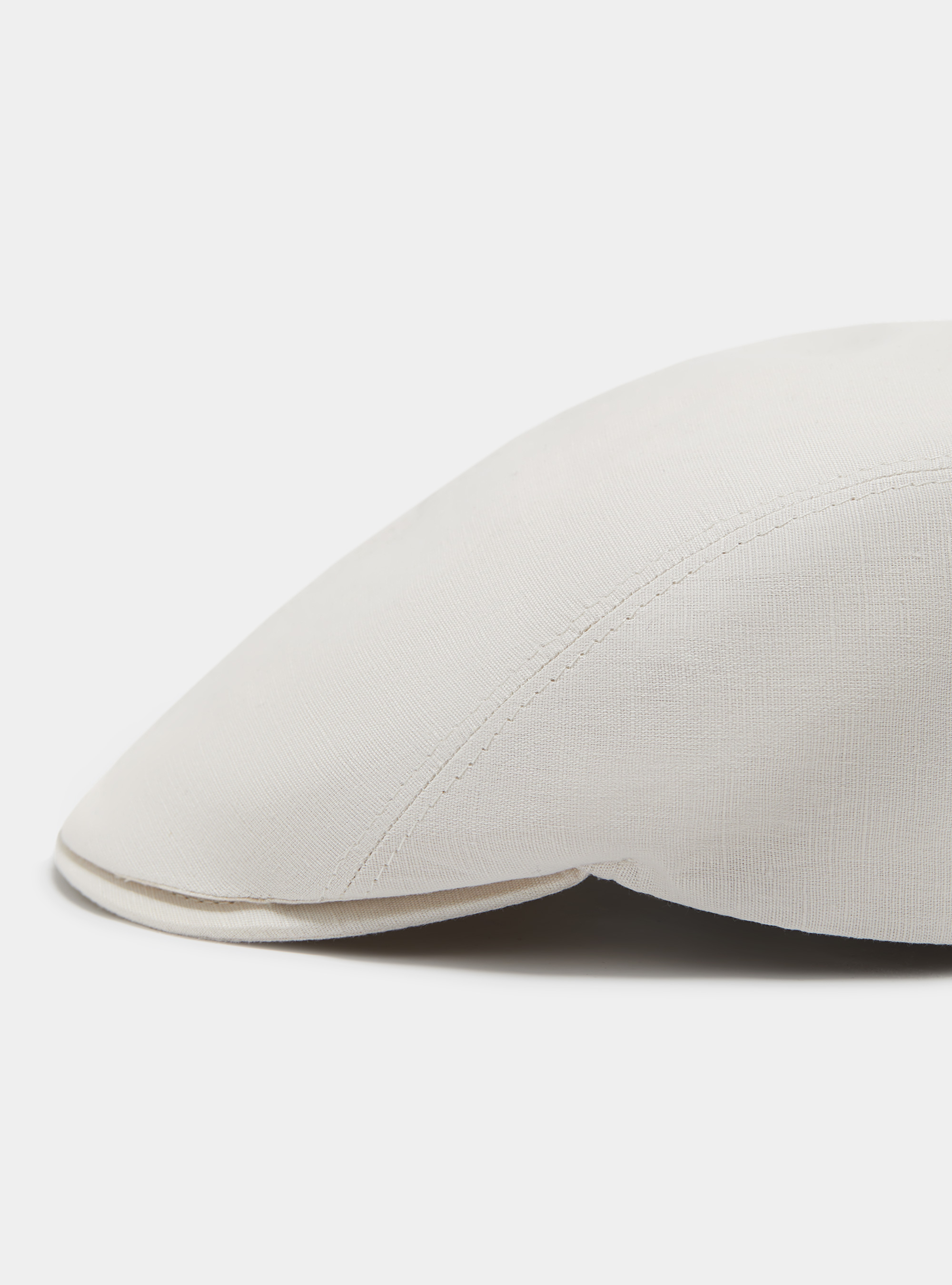 Gorra de lino puro, CRUDO