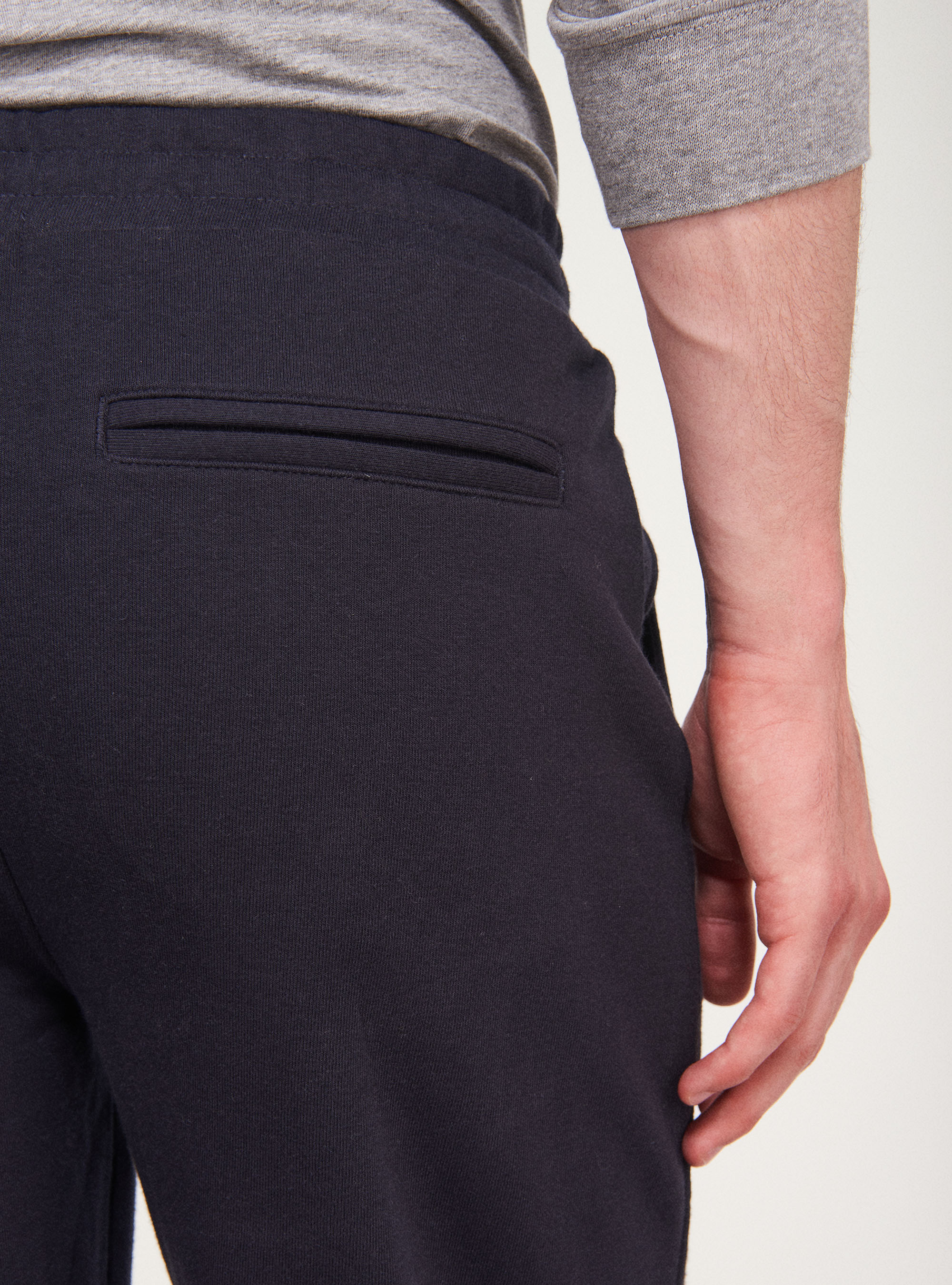 Pantaloni in felpa, BLU NAVY