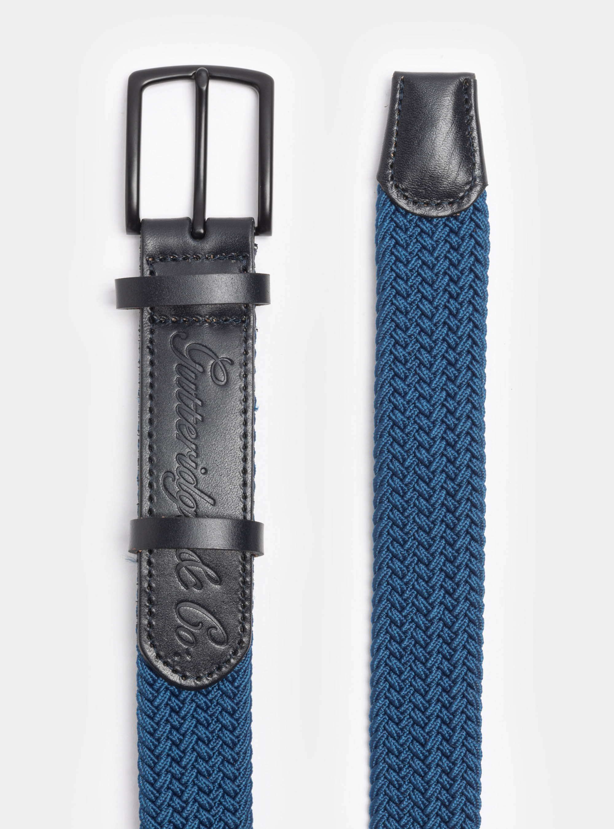 Cintura elastica tinta unita, BLU ROYAL