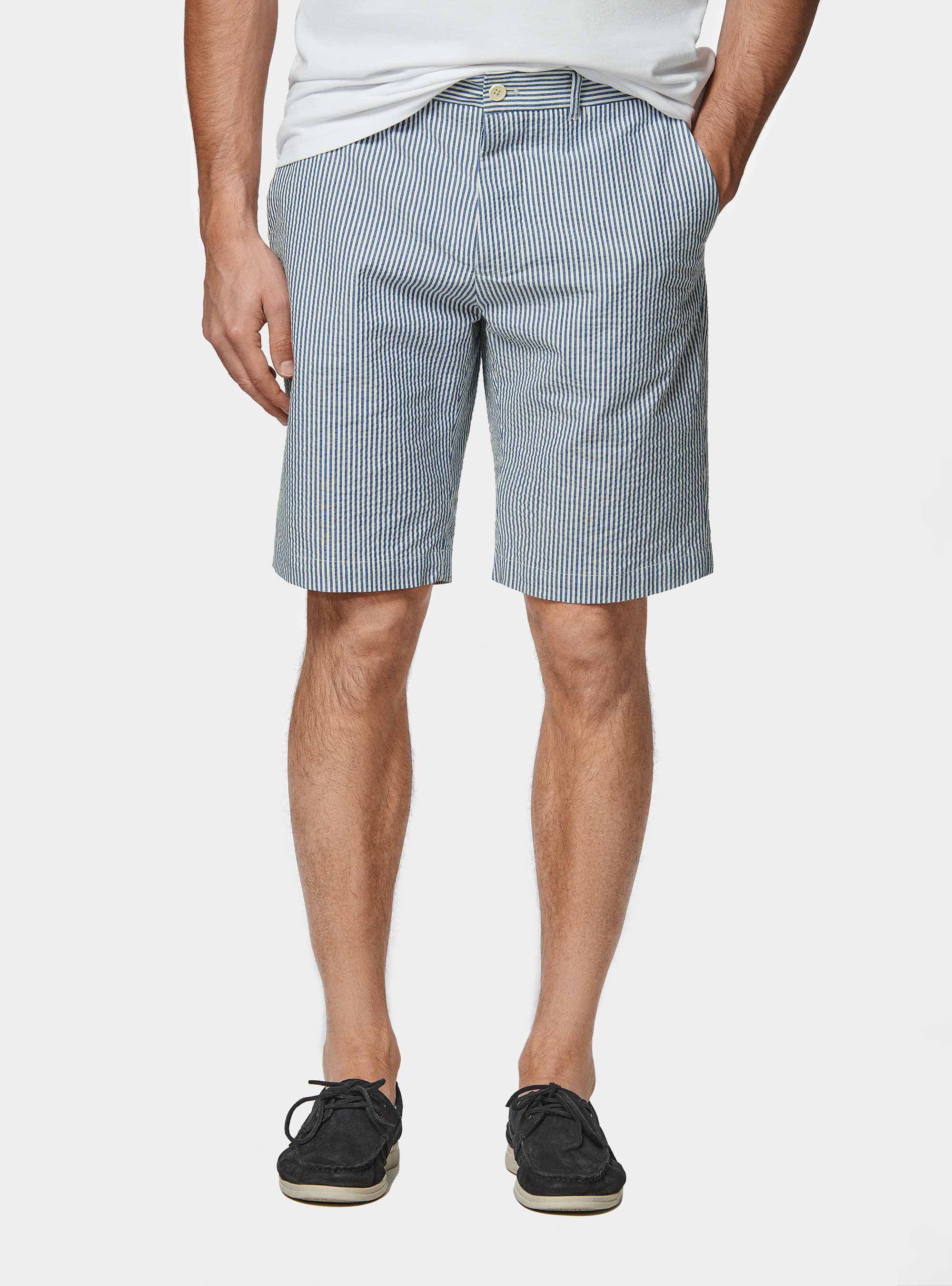 メンズウェア TANGRAM / SEERSUCKER TURF STRETCH SHORTS SEERSUCKER TURF STRETCH SHORTS BLUE TGS-MP18 – TANGRAM
