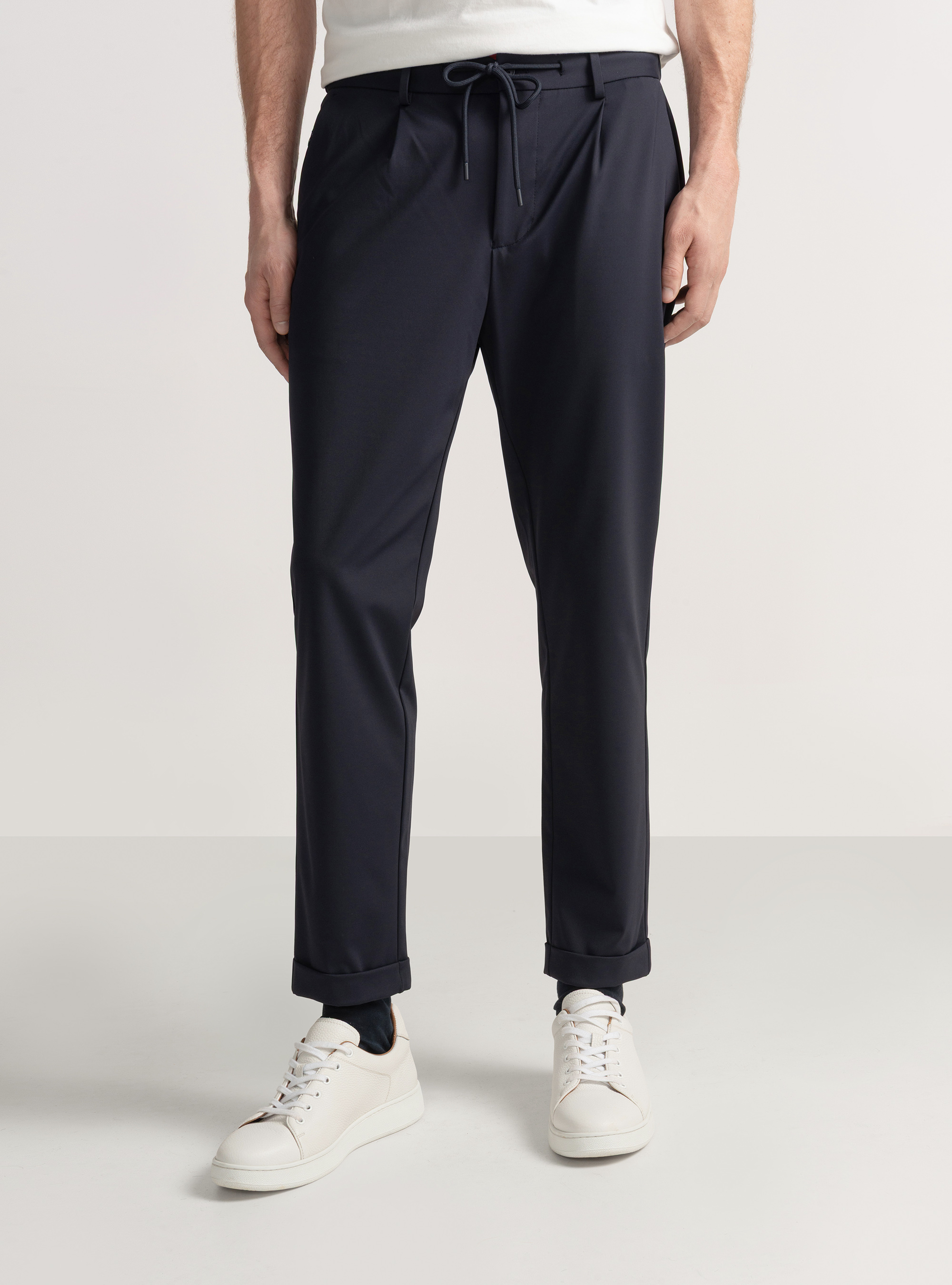 Pantaloni GT01 in nylon elasticizzato, BLU NAVY