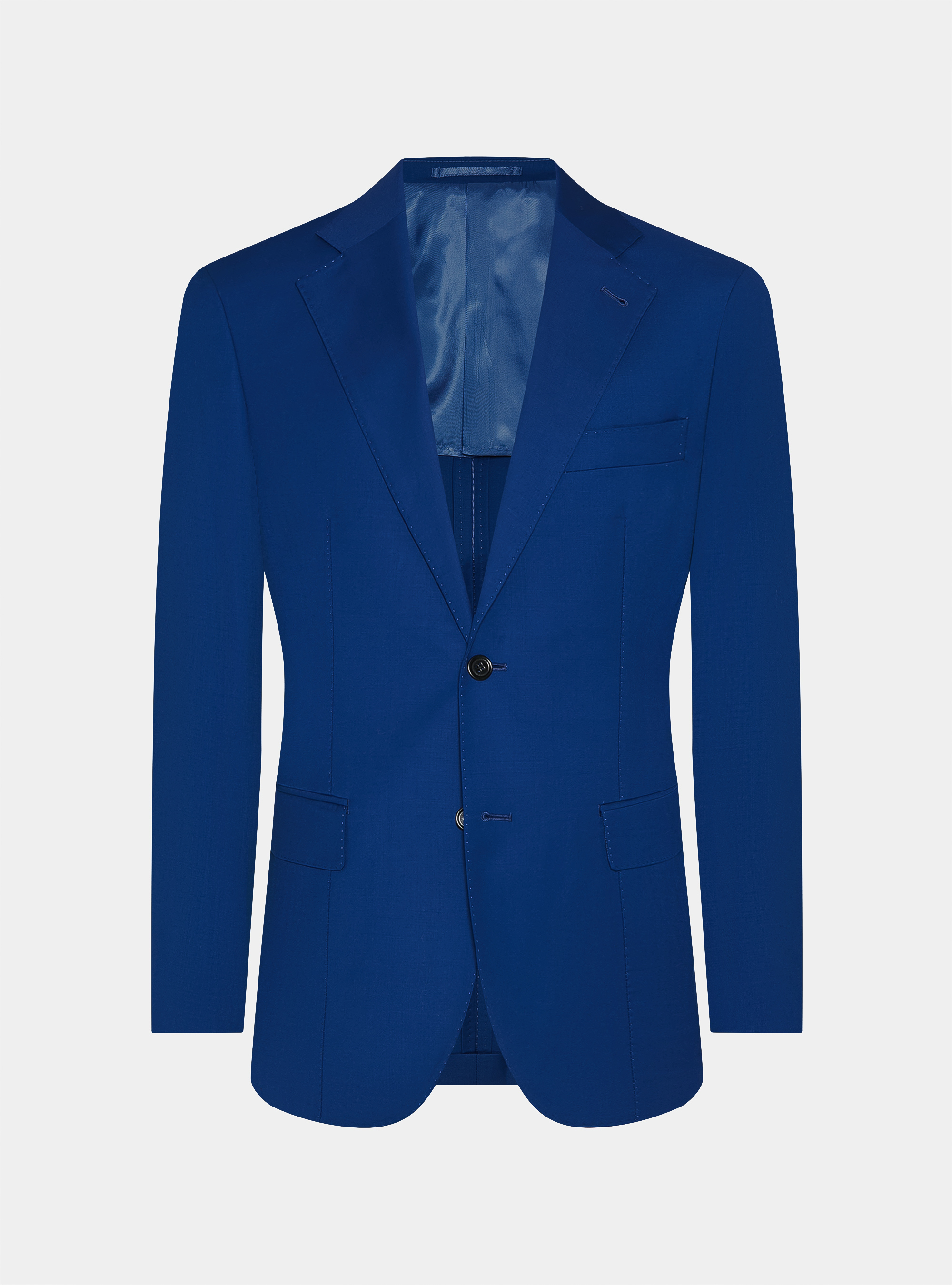 Americana de traje de pura lana Vitale Barberis Canonico, AZUL ROYAL