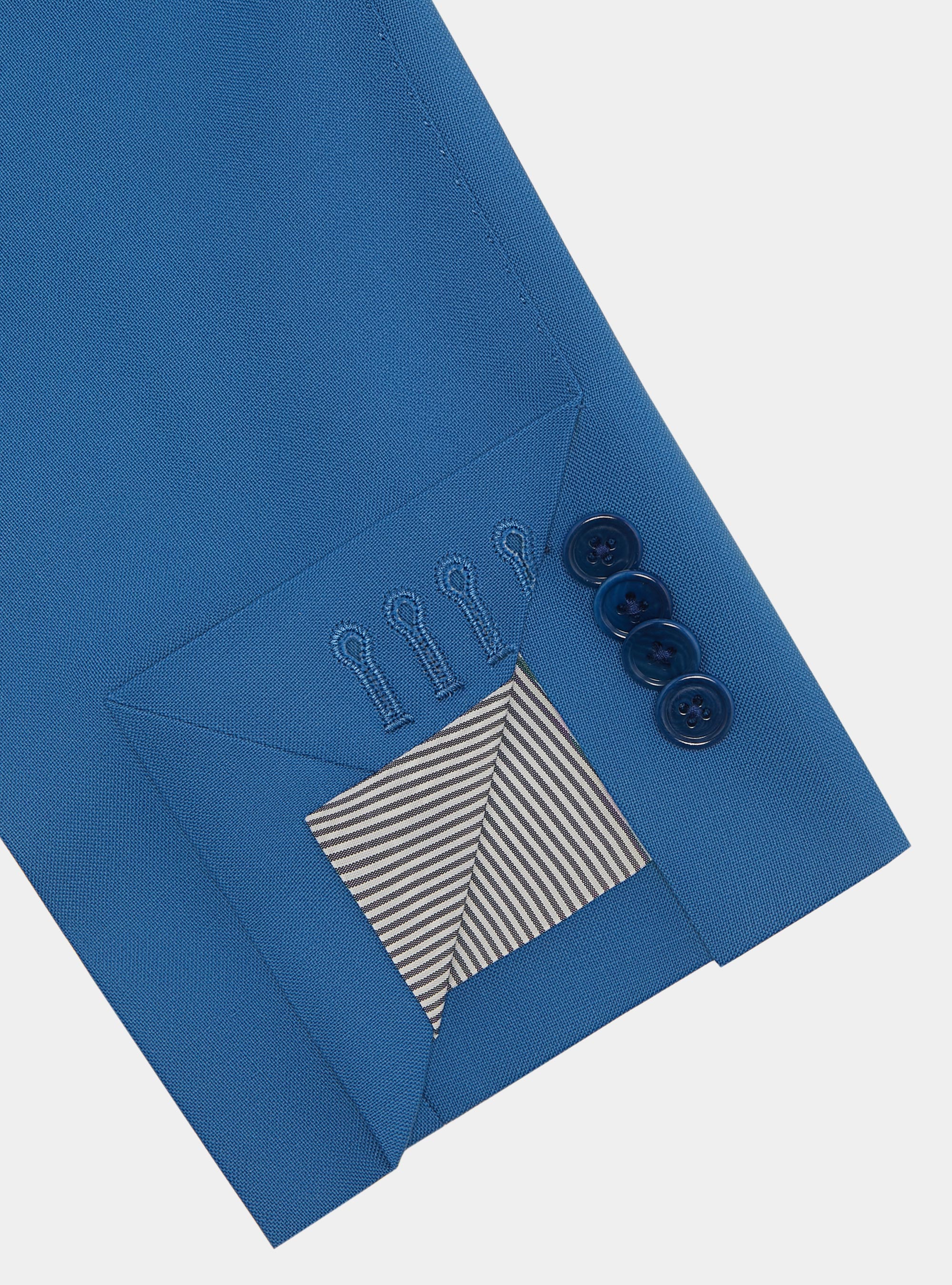 Pure wool suit blazer Vitale Barberis Canonico, 0226C CERULEO