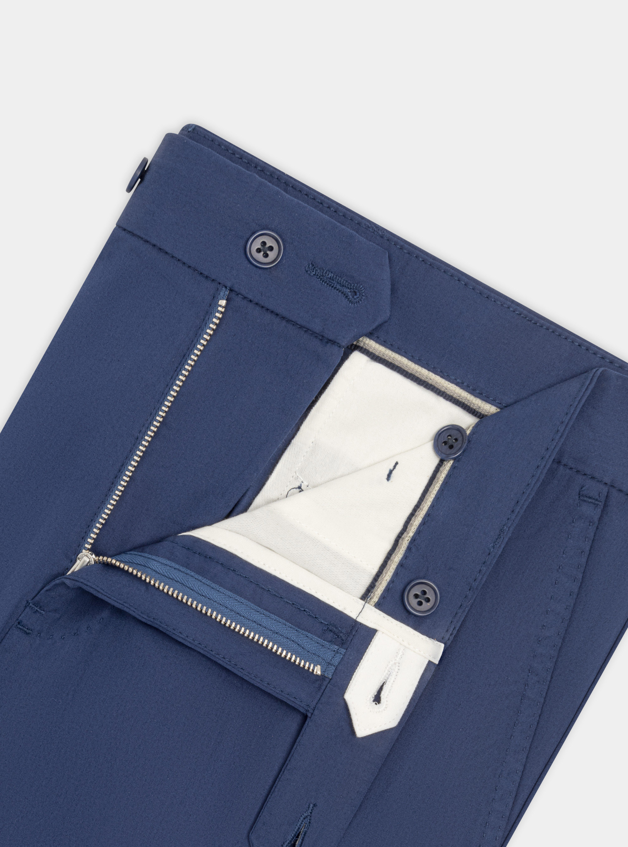 Lightweight twill shorts, BLUE