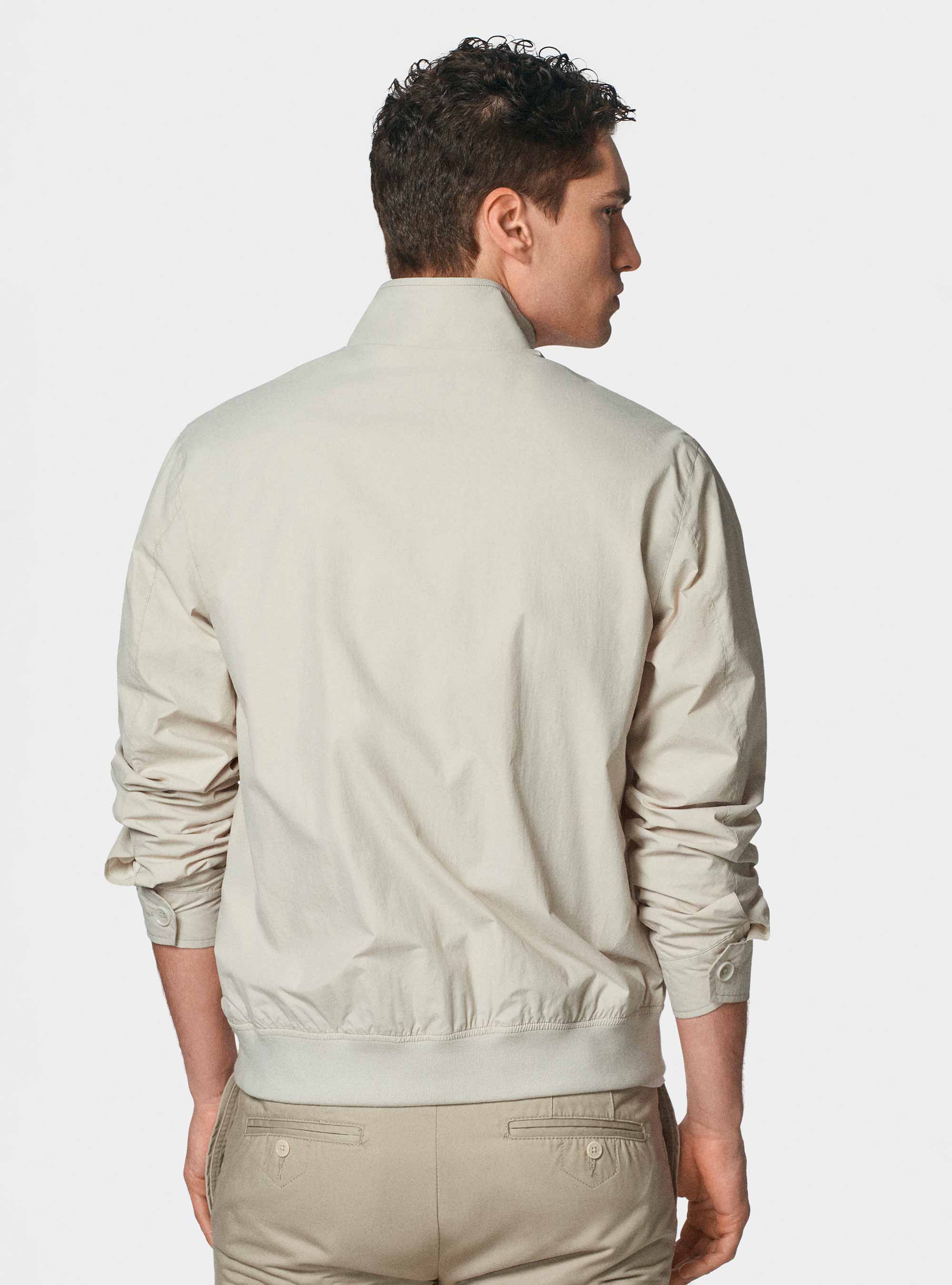 ■RECTO■ ZIPPER DETAILS STRUCTURED TIM BOMBER (CHARCOAL GRE RECTO - Official Website