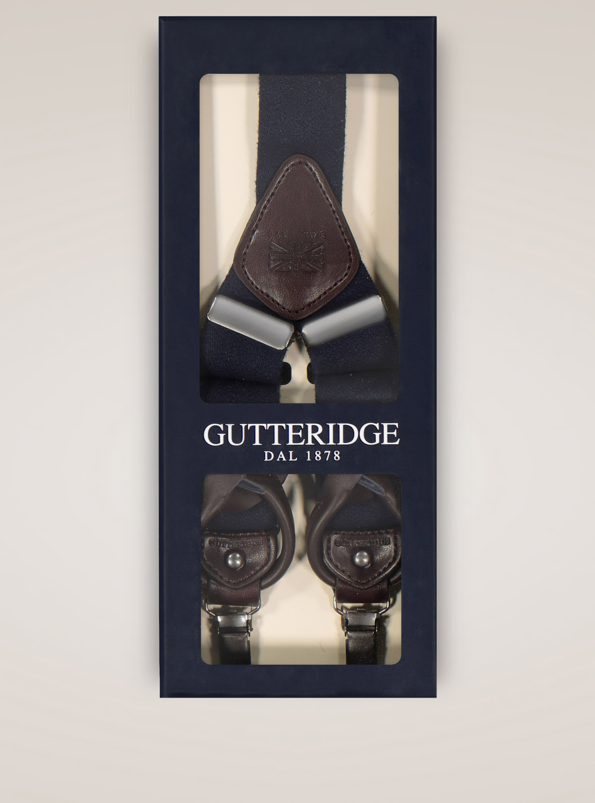 Bretelle elasticizzate, BLU NAVY