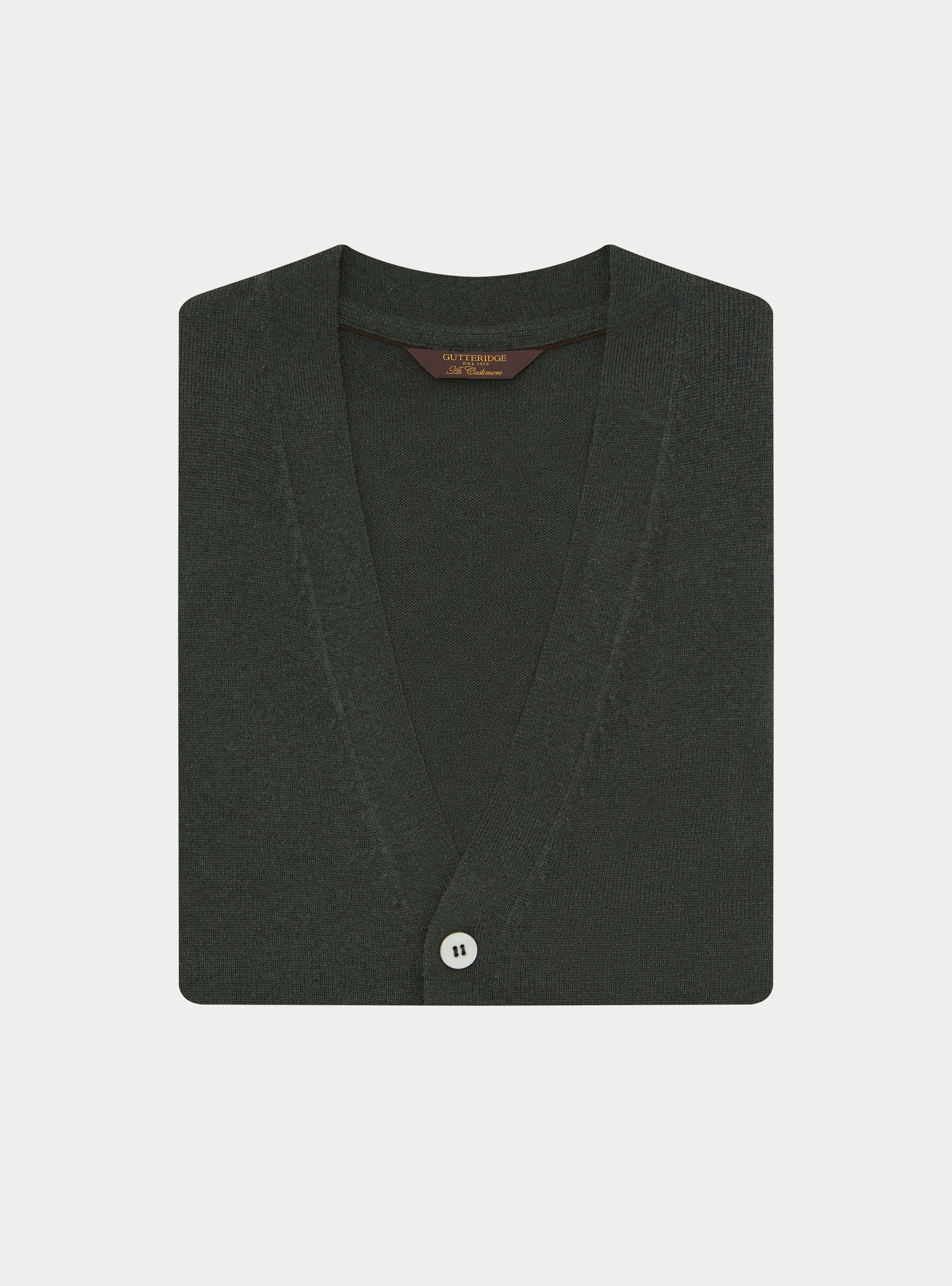 Lambswool and cashmere knit vest, MILITARE 0609C