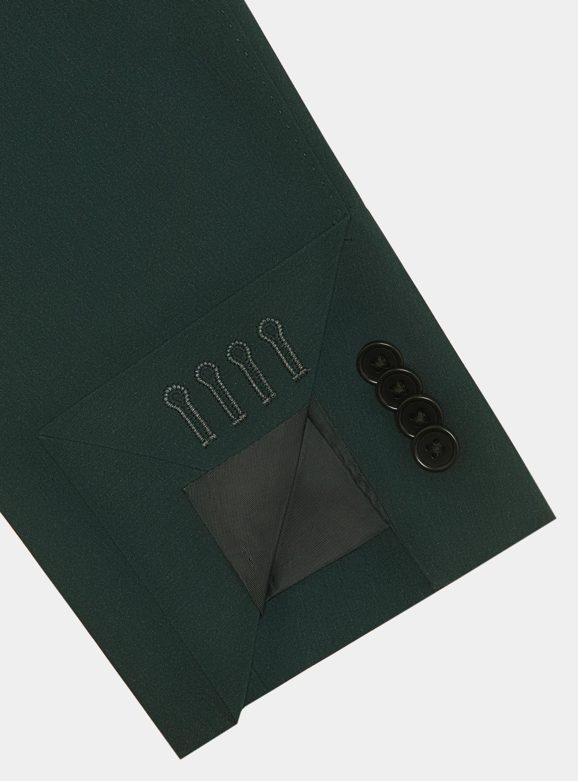 Giacca abito classico slim fit, VERDE