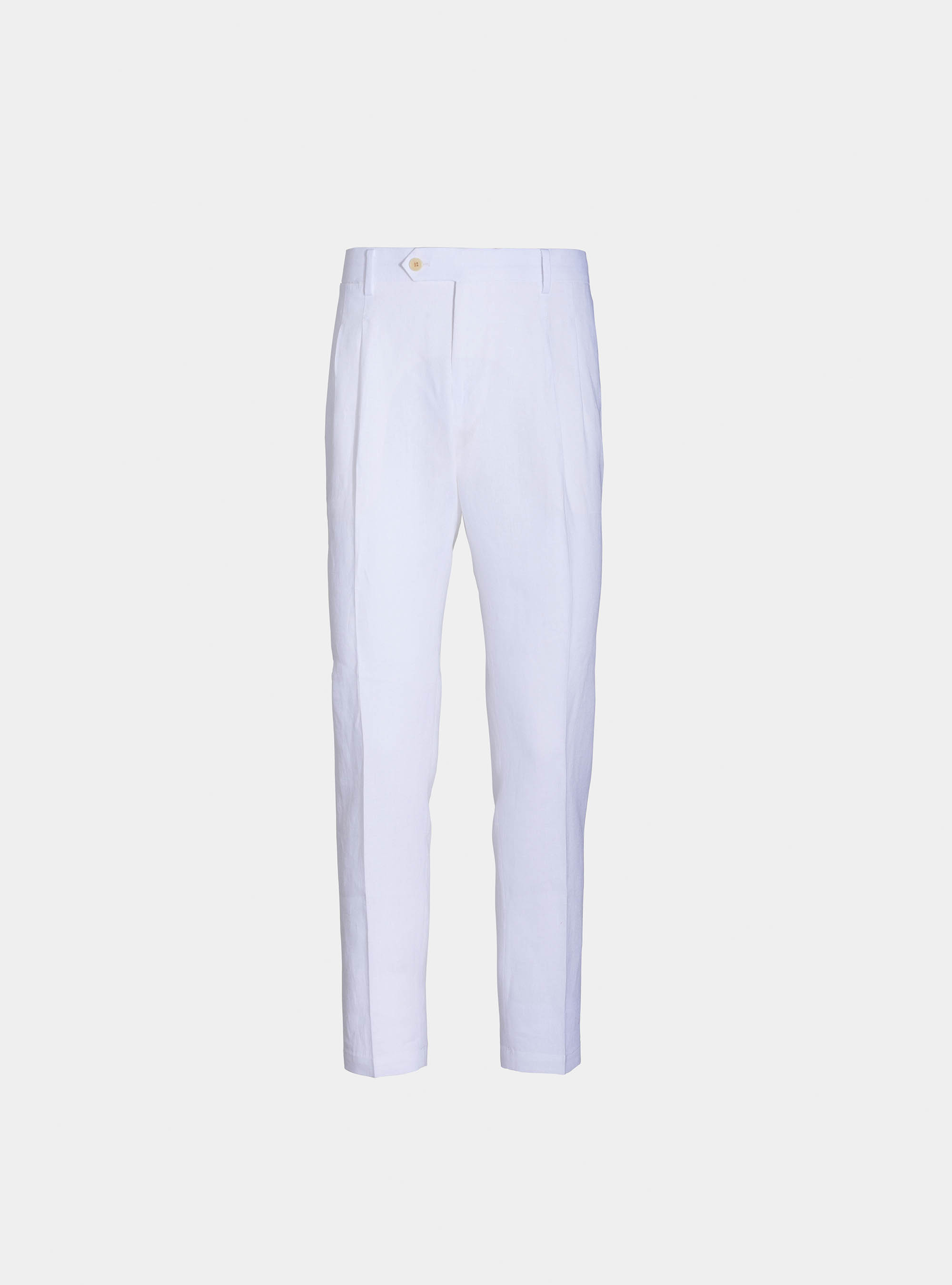 Pantaloni per abito in puro lino