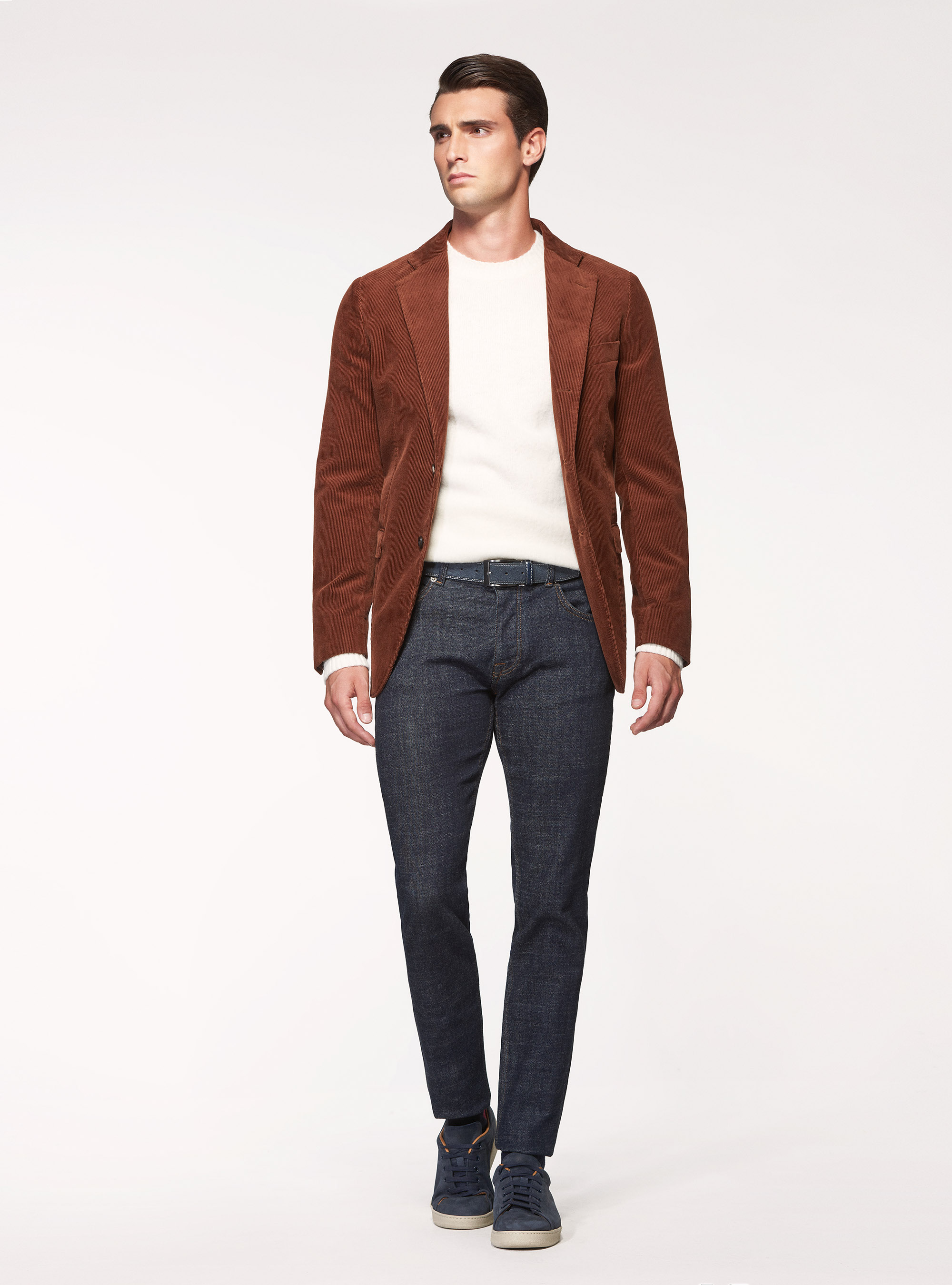 Giacca in velluto a coste di cotone, COCCIO