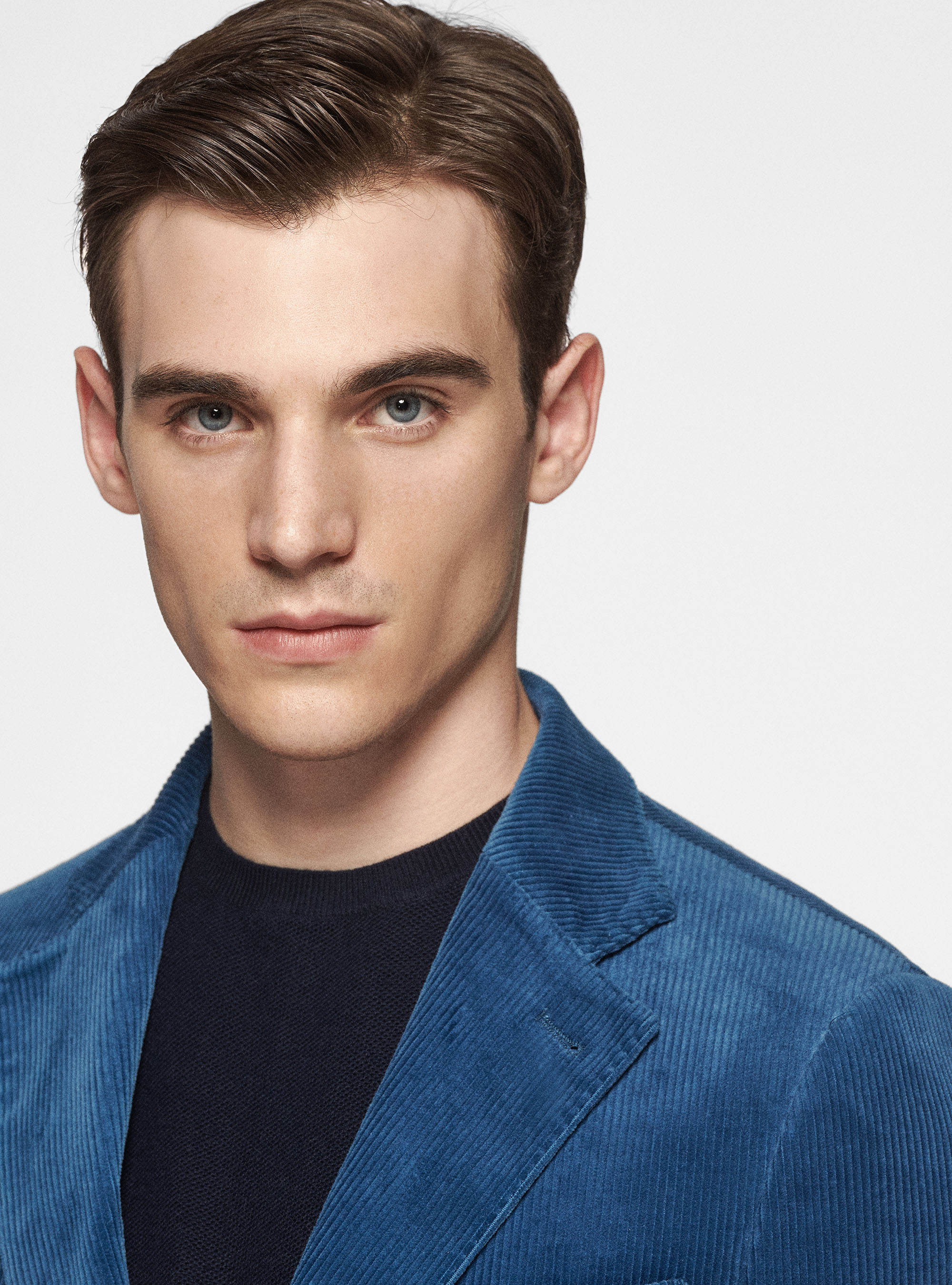 Giacca in velluto a coste di Duca Visconti di Modrone, 0243C DENIM