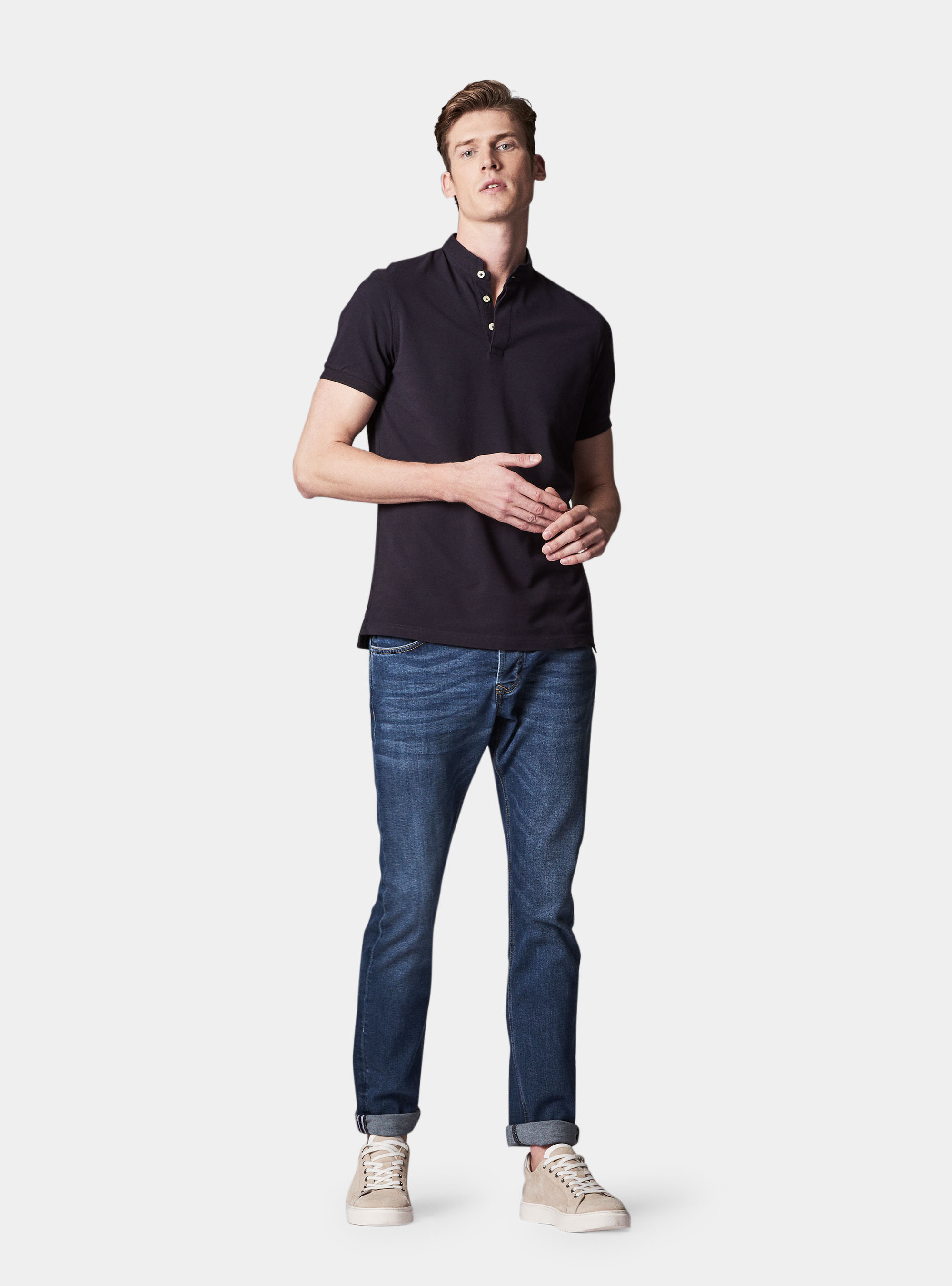 korean polo shirt