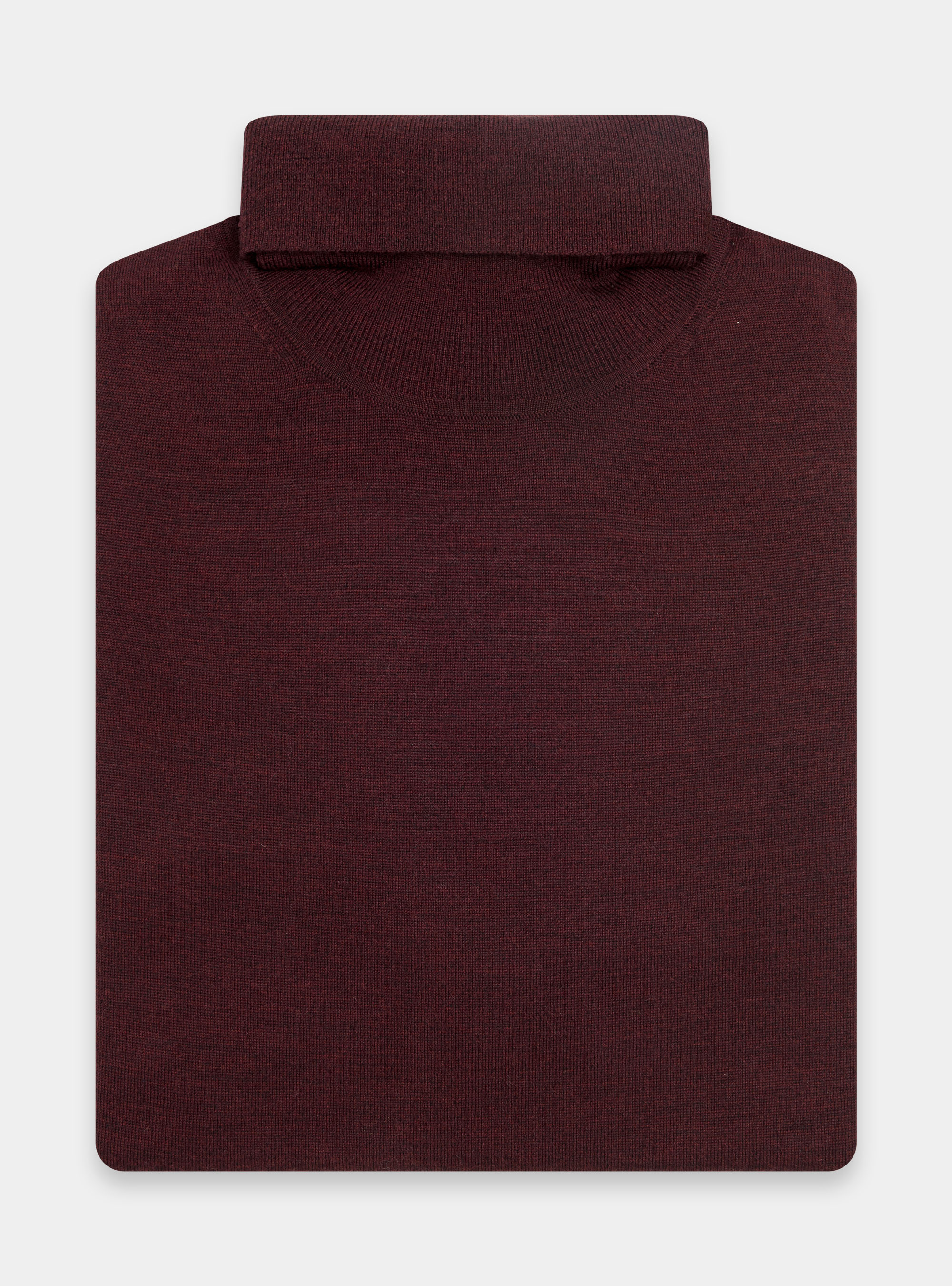 Dolcevita in pura lana merino, BORDEAUX