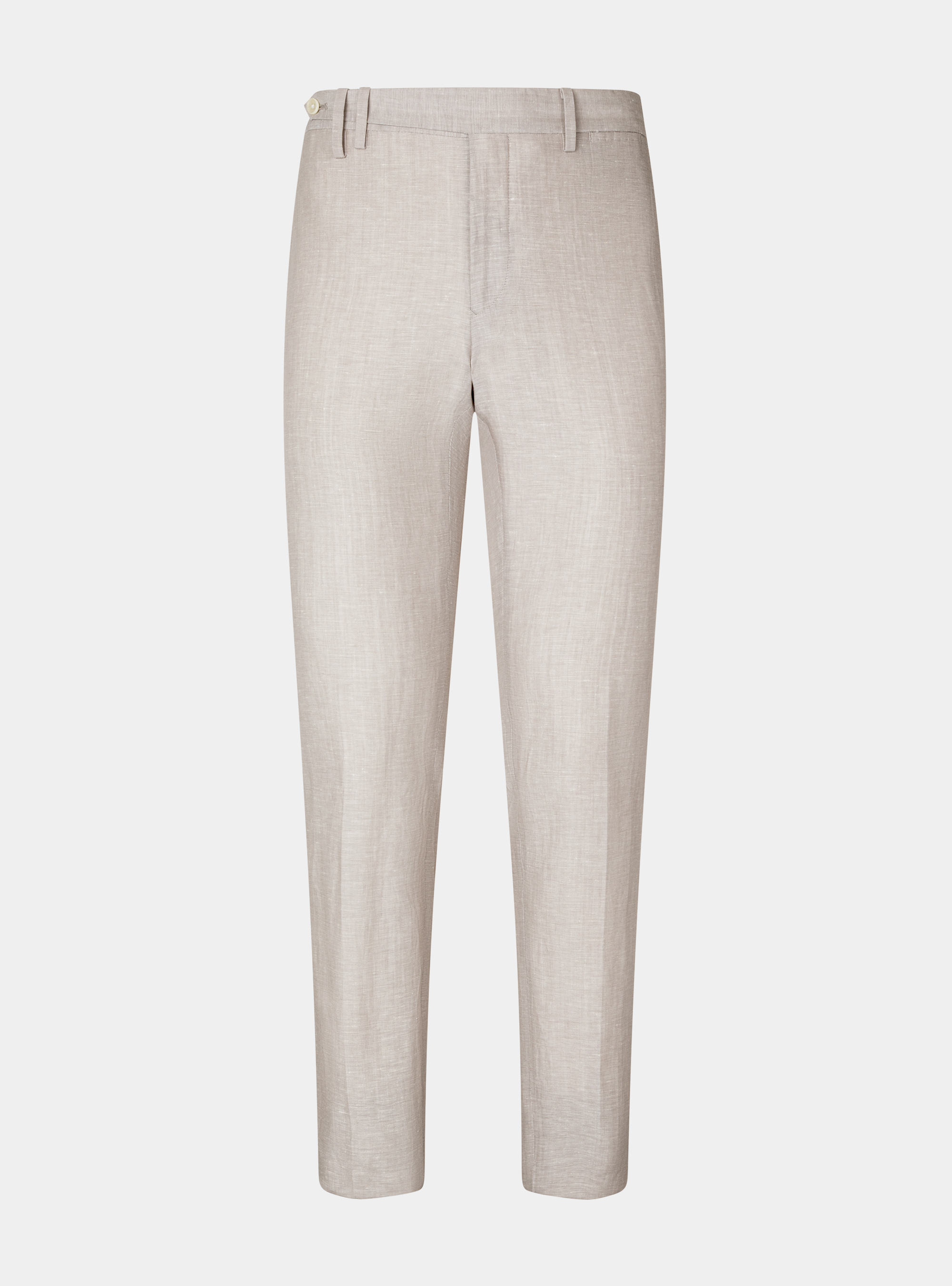 Anzughose aus Wolle und Leinen DUEMILAGORI, SABBIA 0561C