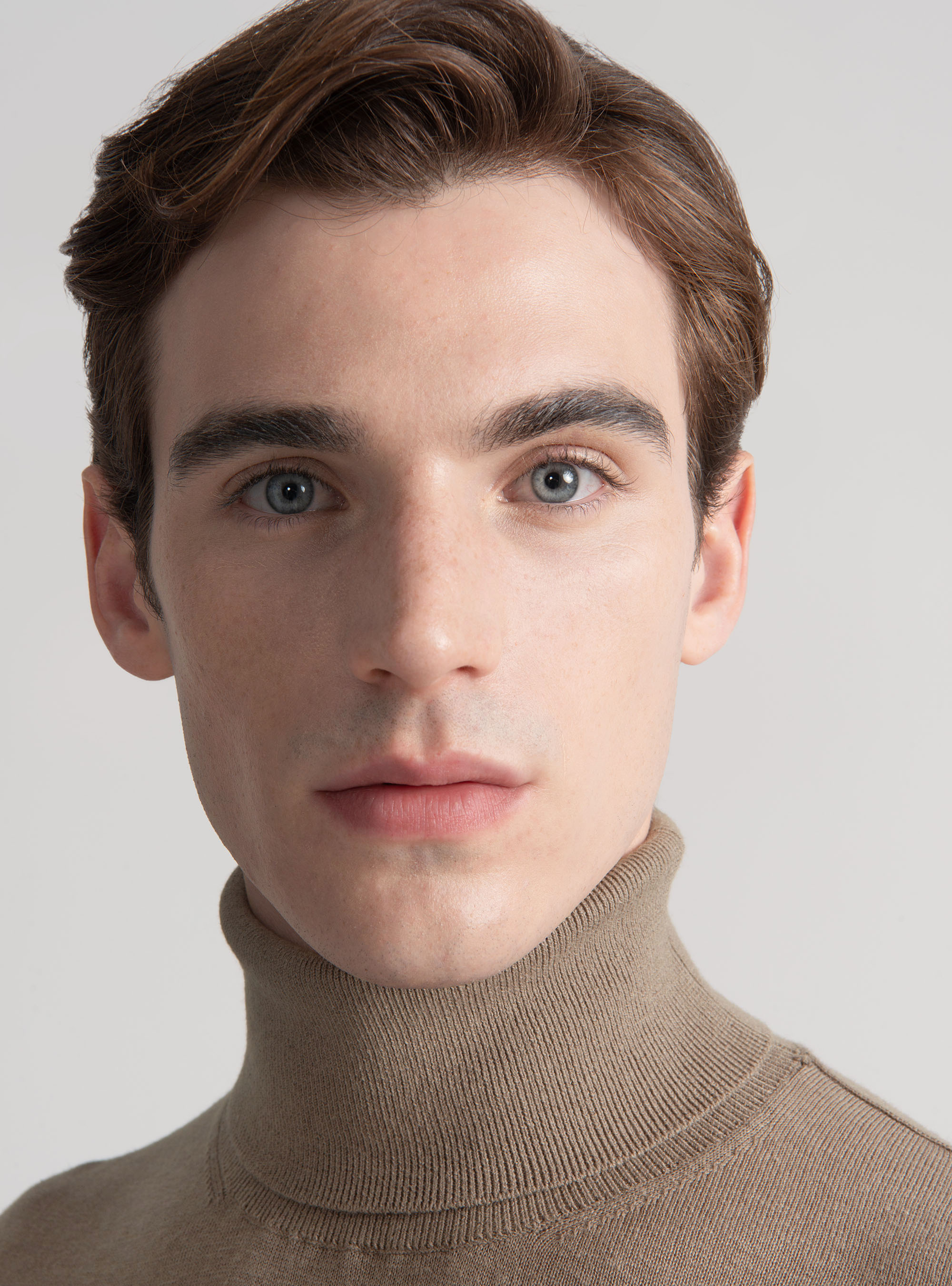 Silk and cashmere cotton turtleneck, MUD