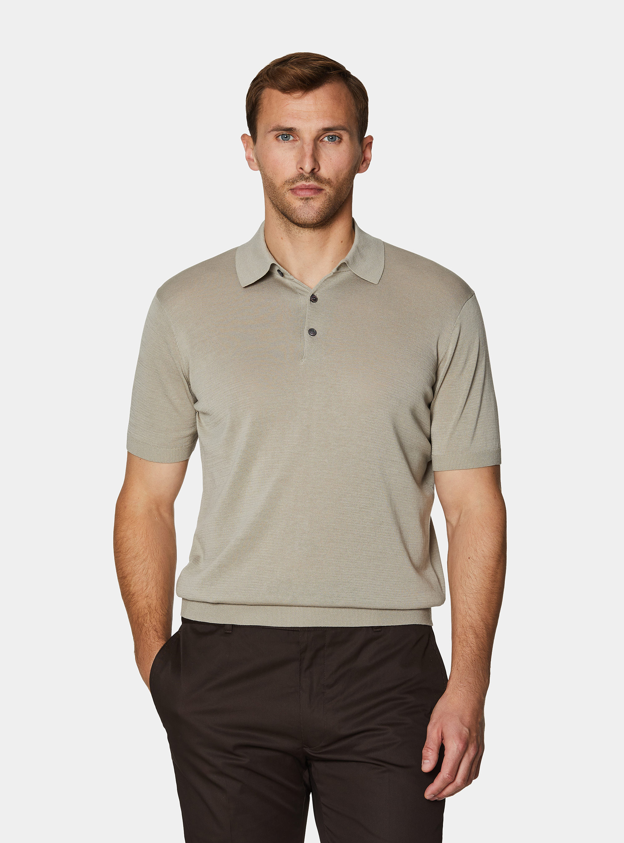 Polo de algod&oacute;n y seda, ARENA