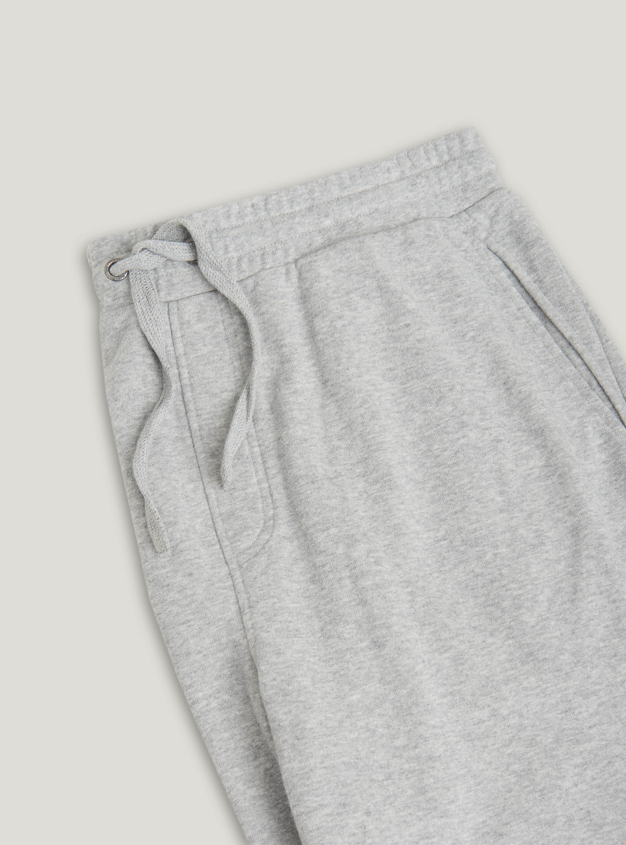 Pantaloni basici in felpa, GRIGIO CHIARO