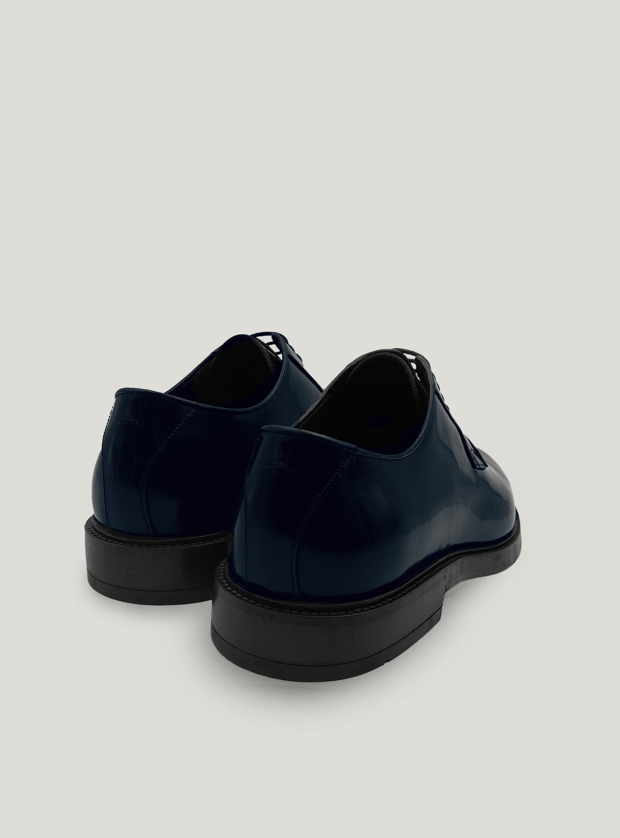 Derby in pelle abrasivata, BLU NAVY