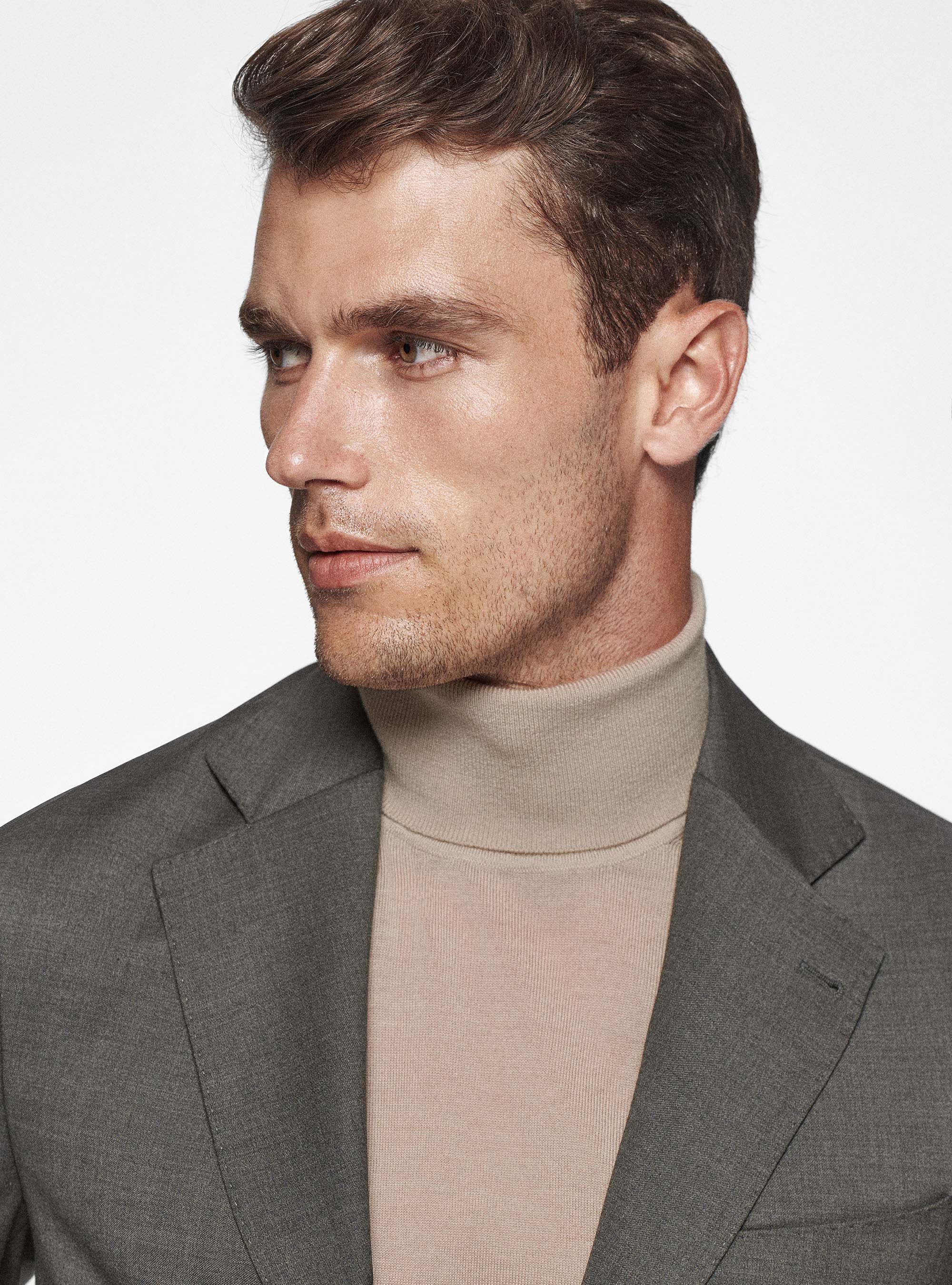 Giacca in pura lana, VERDE