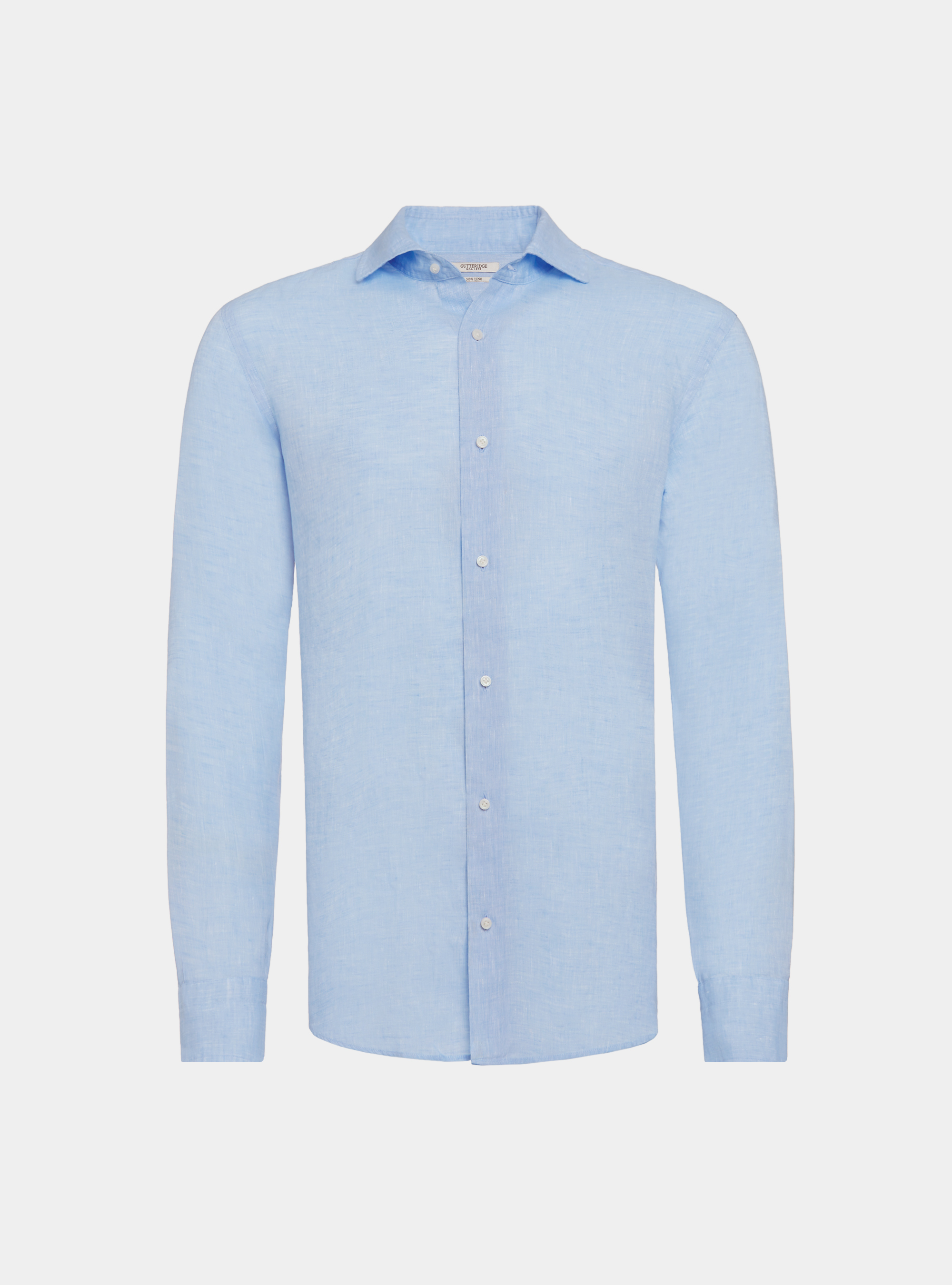 Pure linen shirt, LIGHT BLUE