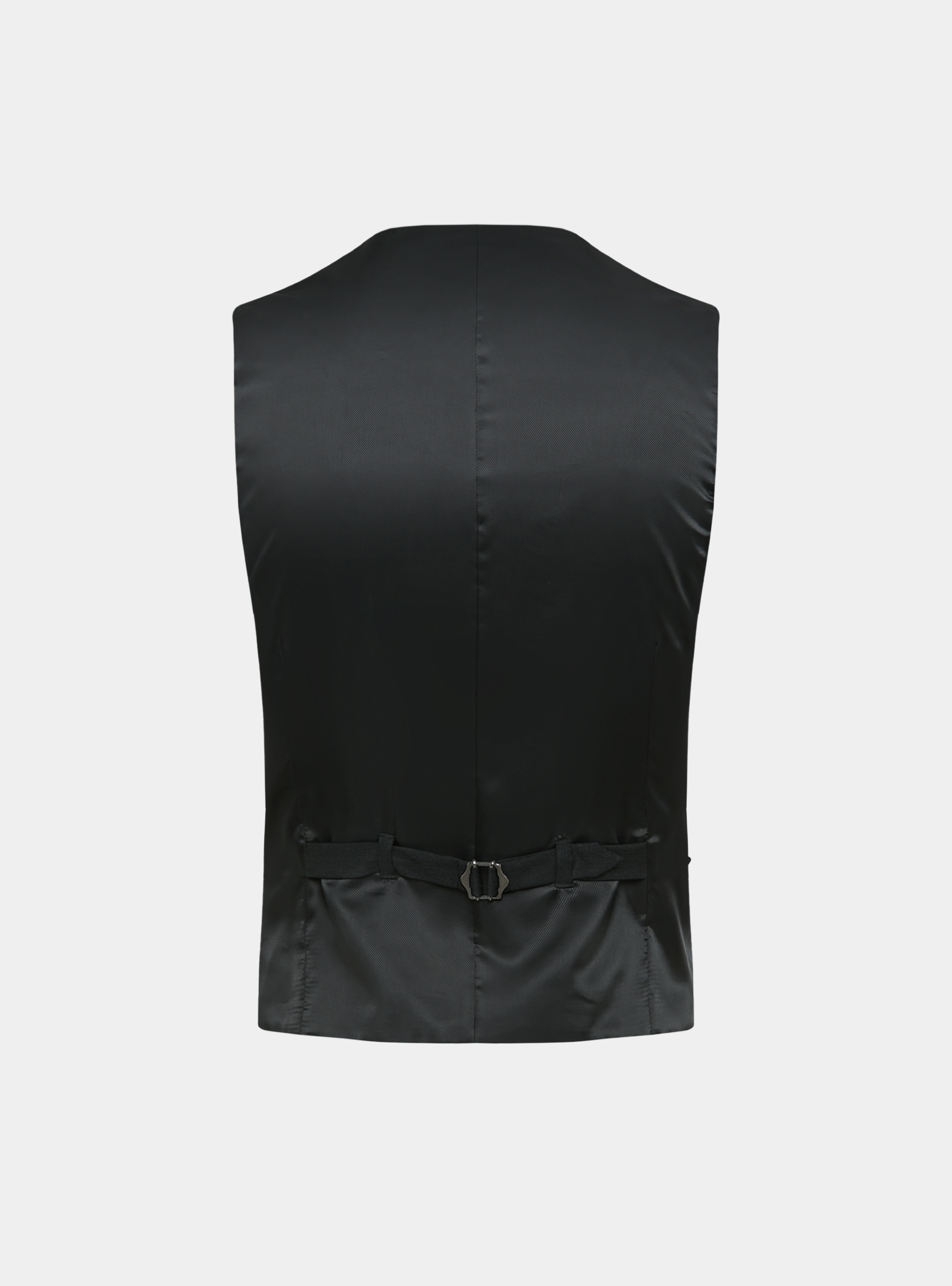 Chaleco de lana superfina 110's Reda, GRIS MARENGO