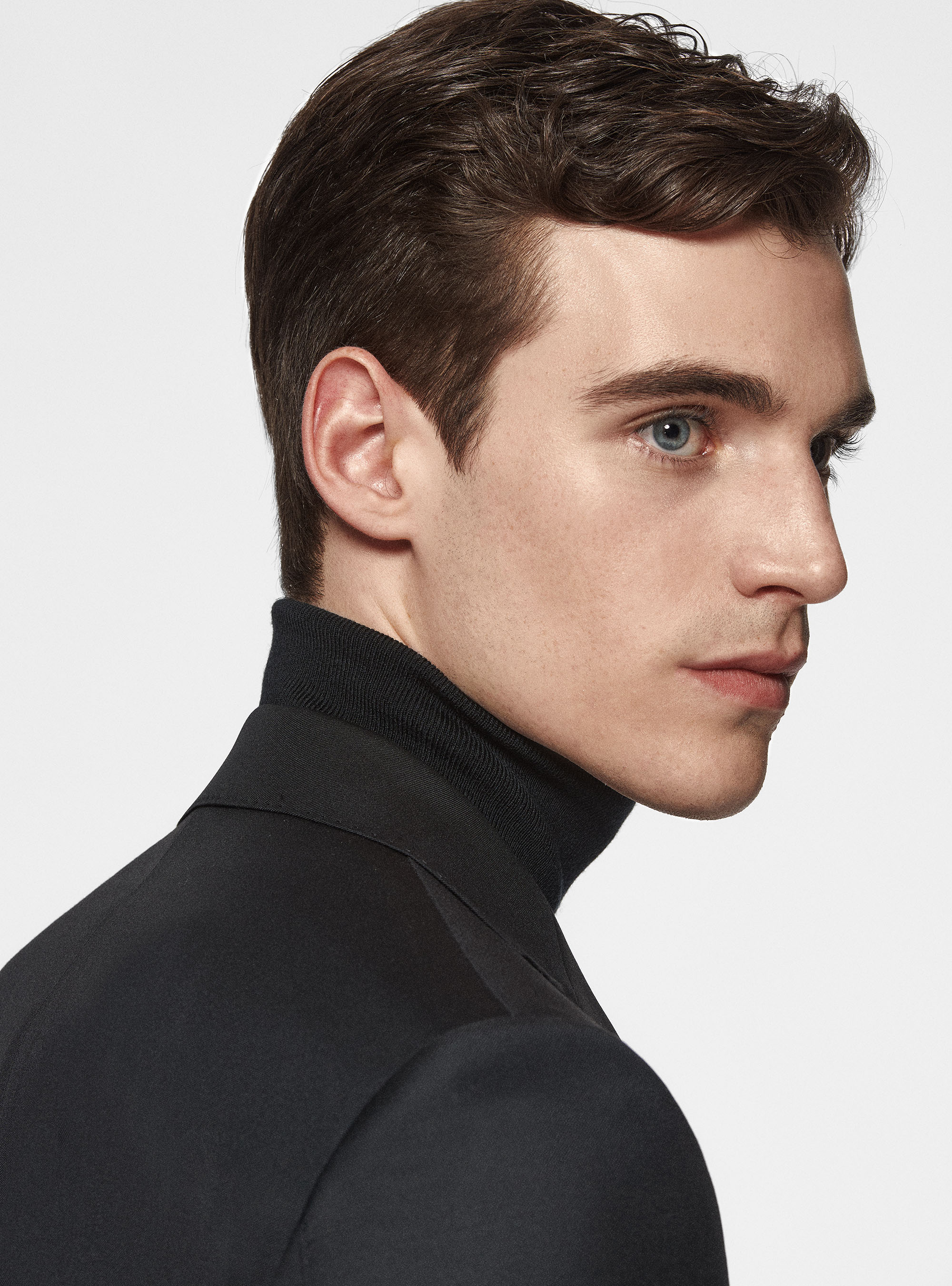 Giacca in pura lana superfine 110's, NERO