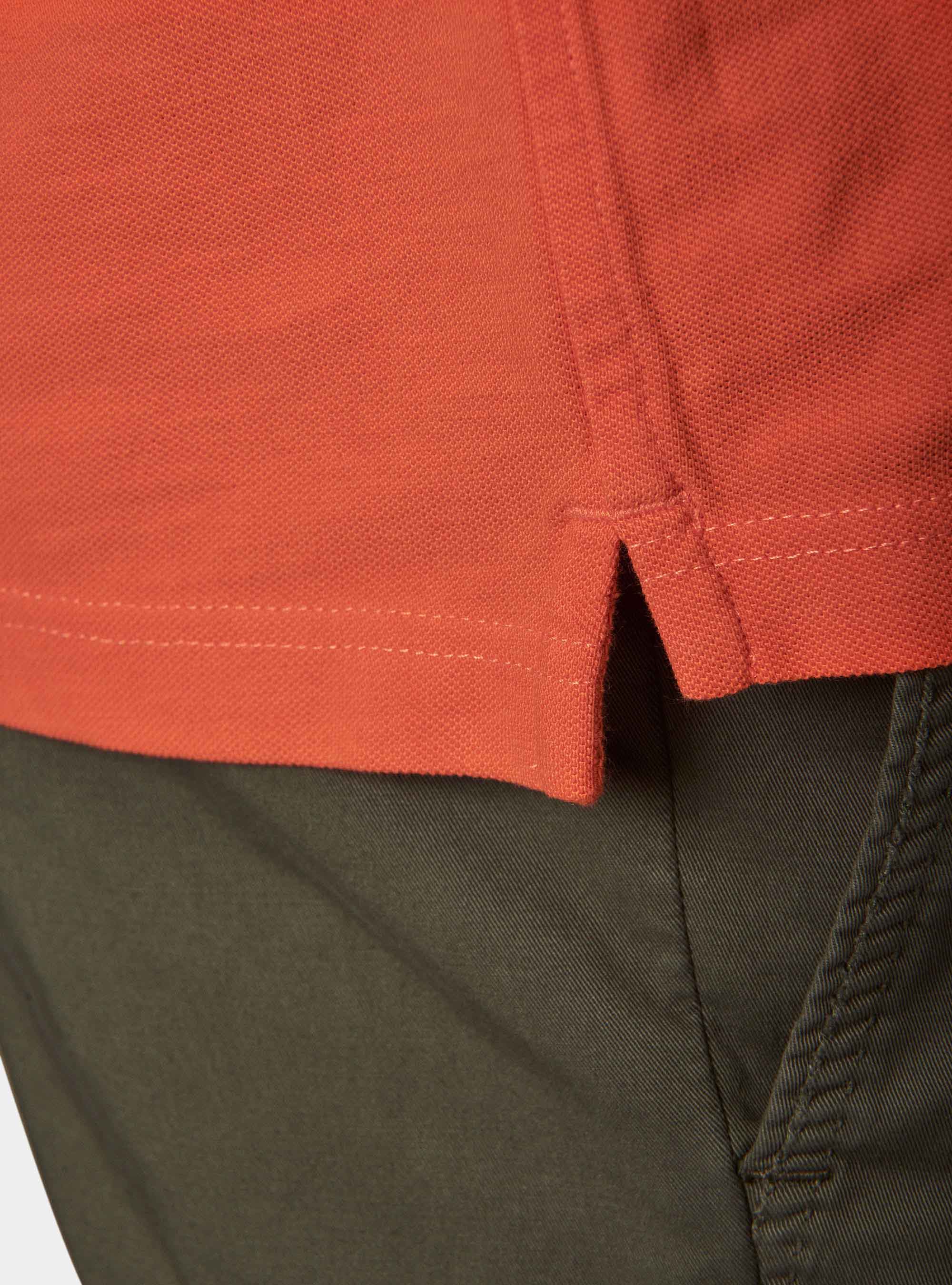 Polo basica in piquet, ARANCIONE