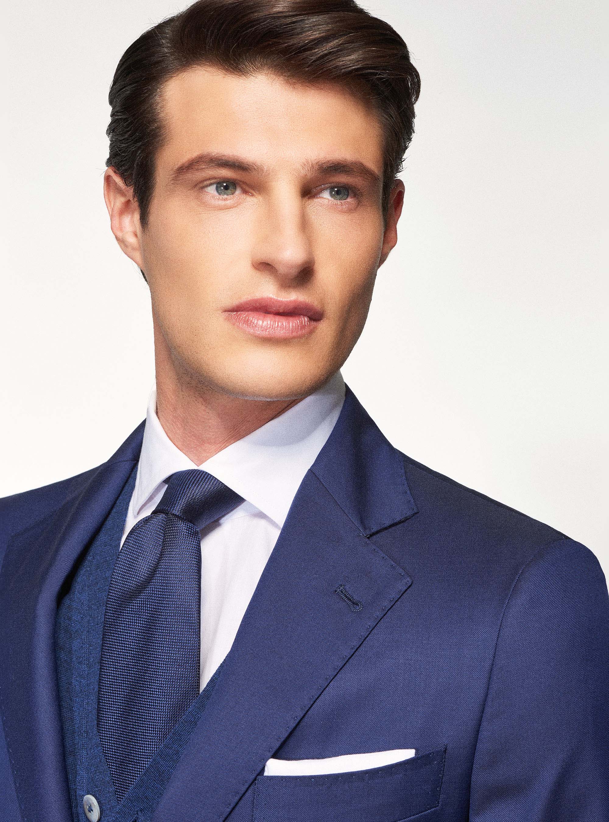 Giacca per abito in pura lana superfine 110's Vitale Barberis Canonico, BASALTO