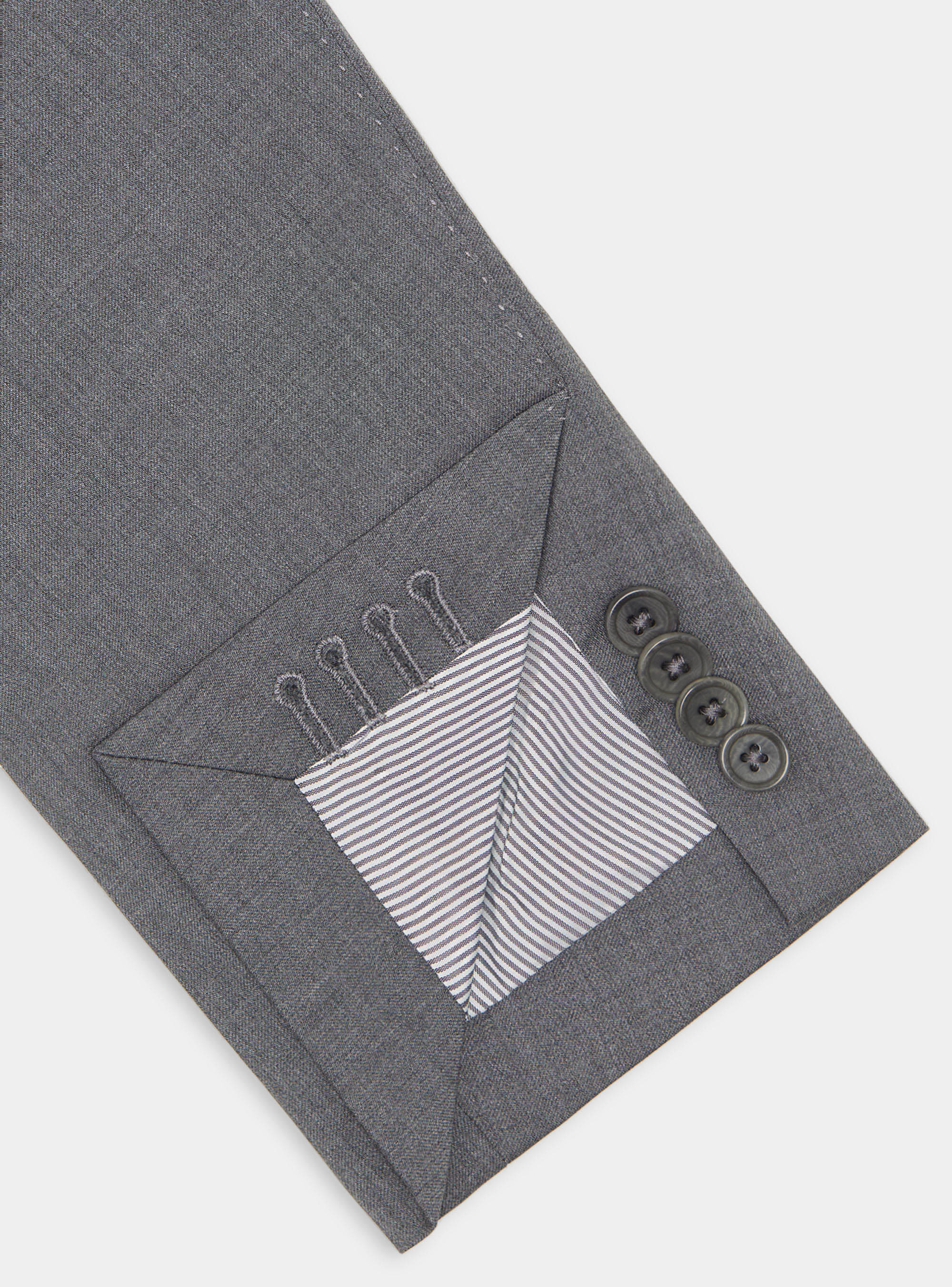 Giacca in pura lana, GRIGIO CHIARO