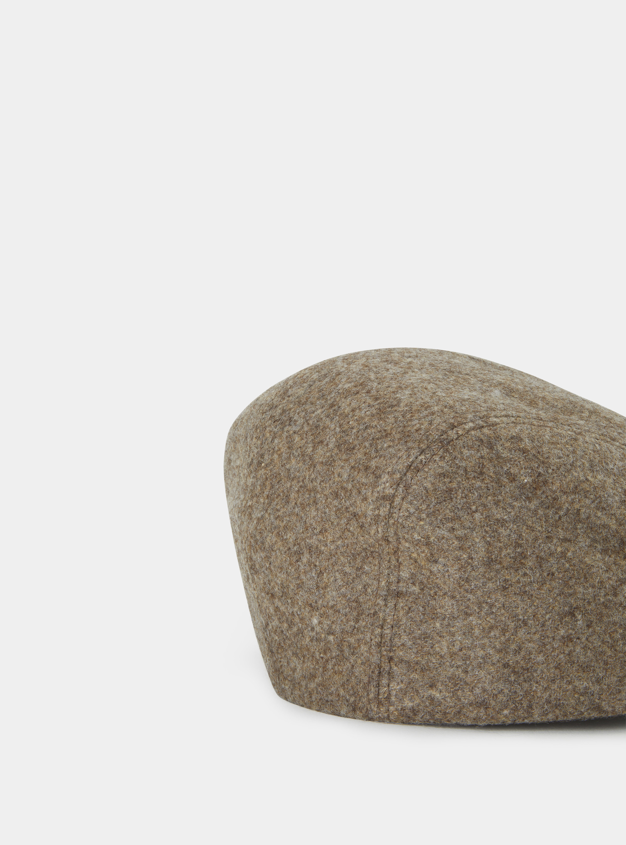 Coppola in pura lana vergine, MARRONE