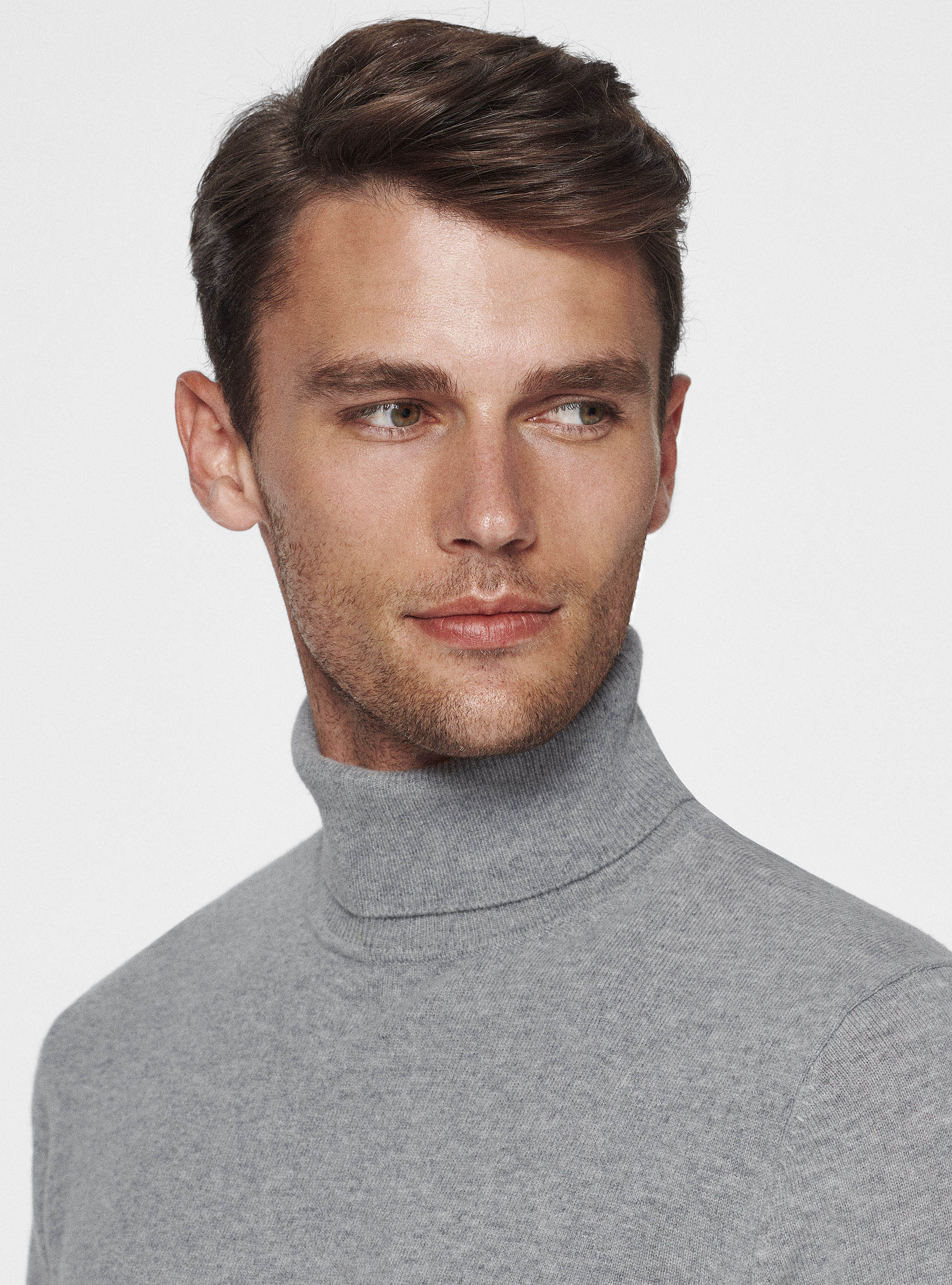 Dolcevita in cashmere, GRIGIO CHIARO MELANGE